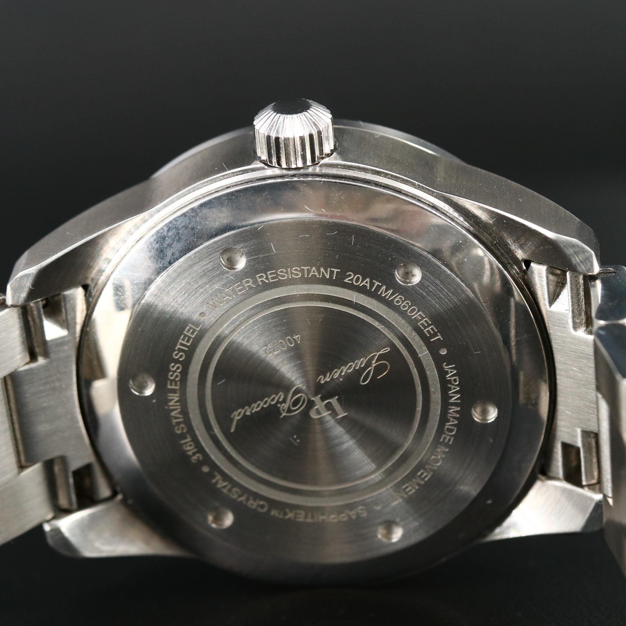 Lucien Piccard Aquauista Stainless Steel Watch