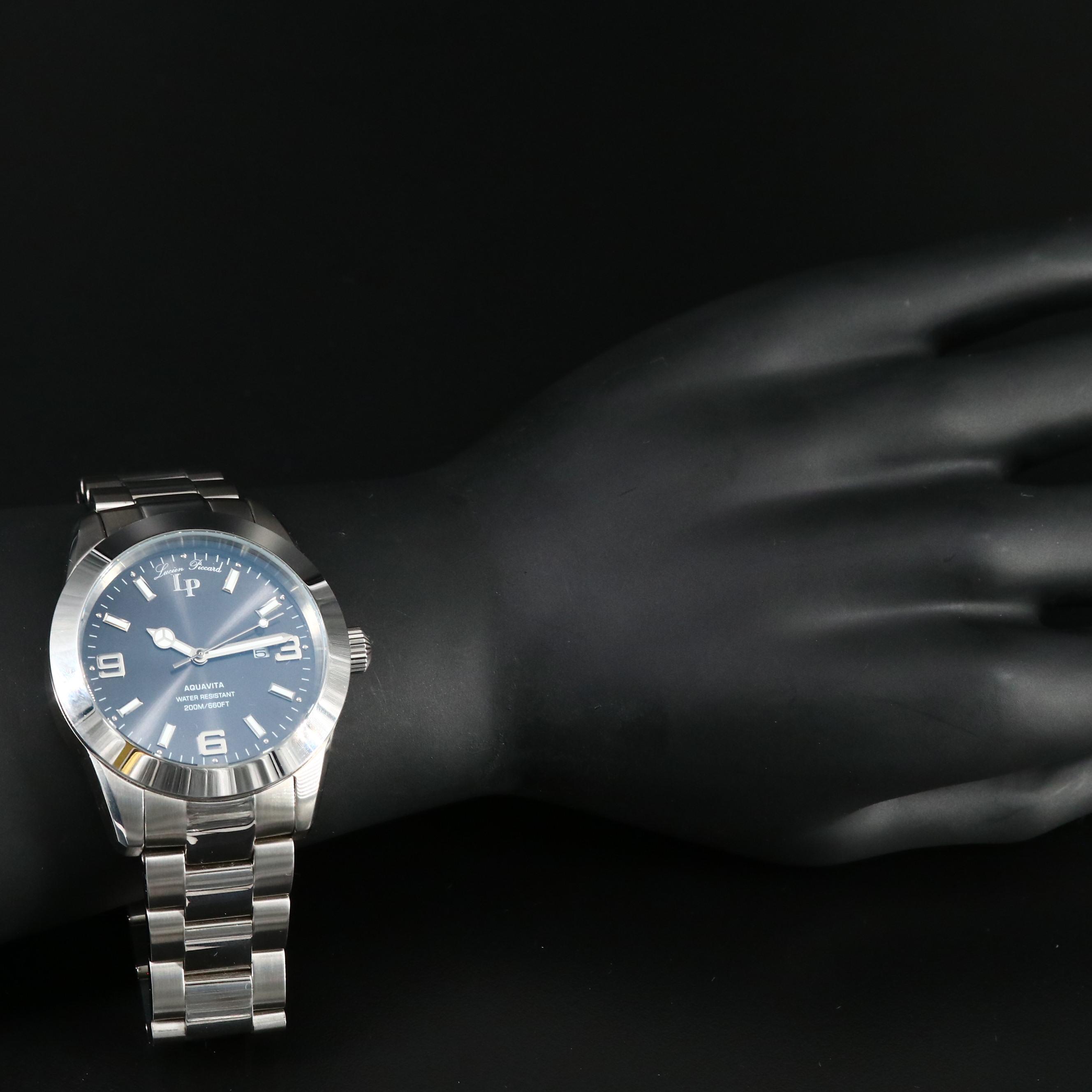 Lucien Piccard Aquauista Stainless Steel Watch