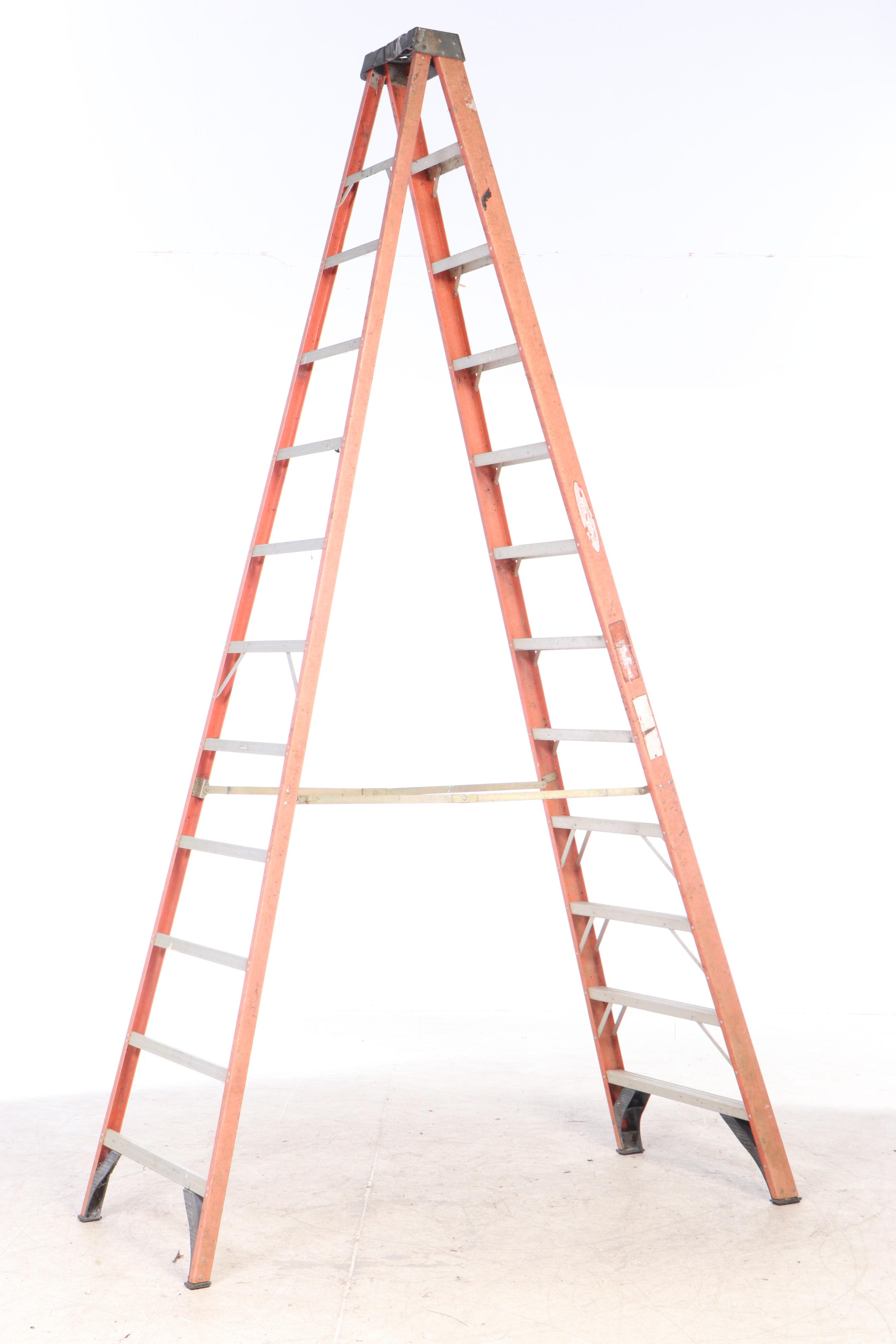 Werner 12' Aluminum Step Ladder