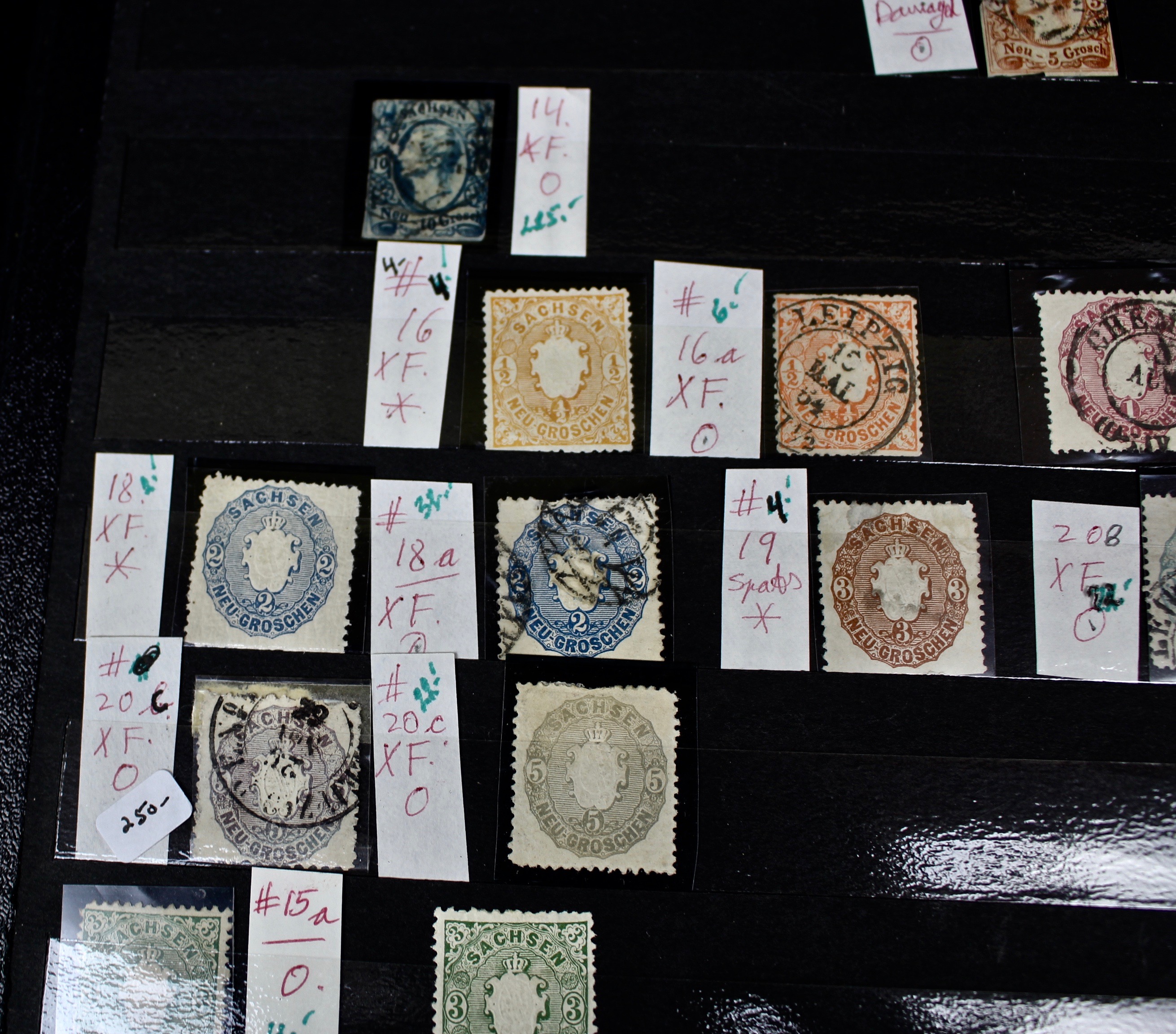 German States Postage Stamp Collection