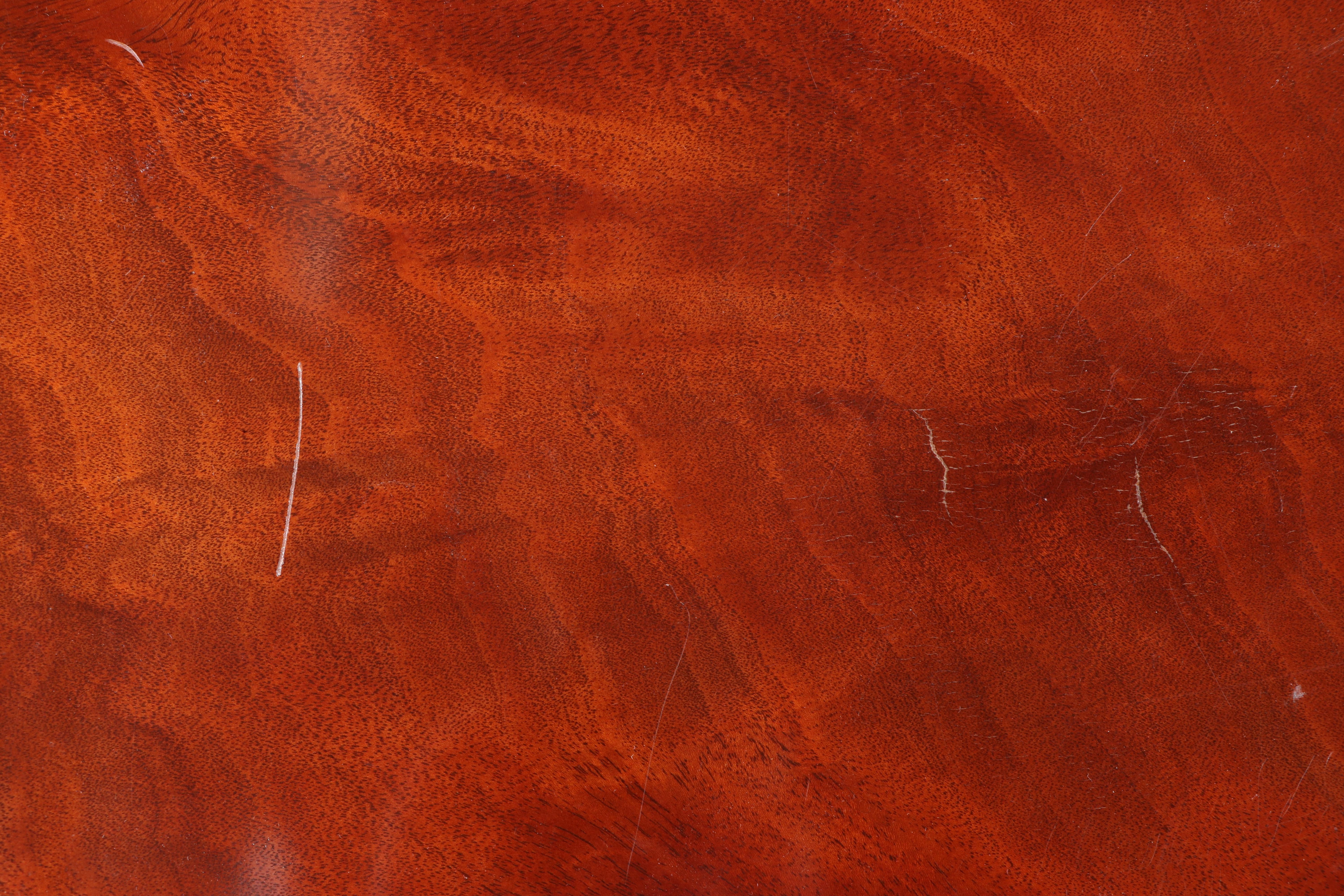 Baker "Historic Charleston" Mahogany Dining Table and Chippendale Style Chairs