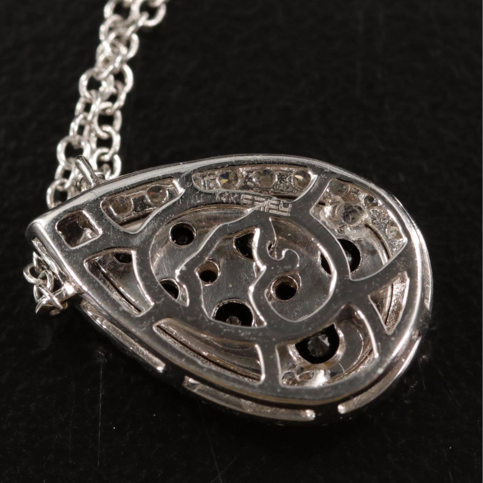 EFFY 14K 1.07 CTW Diamond Station Necklace