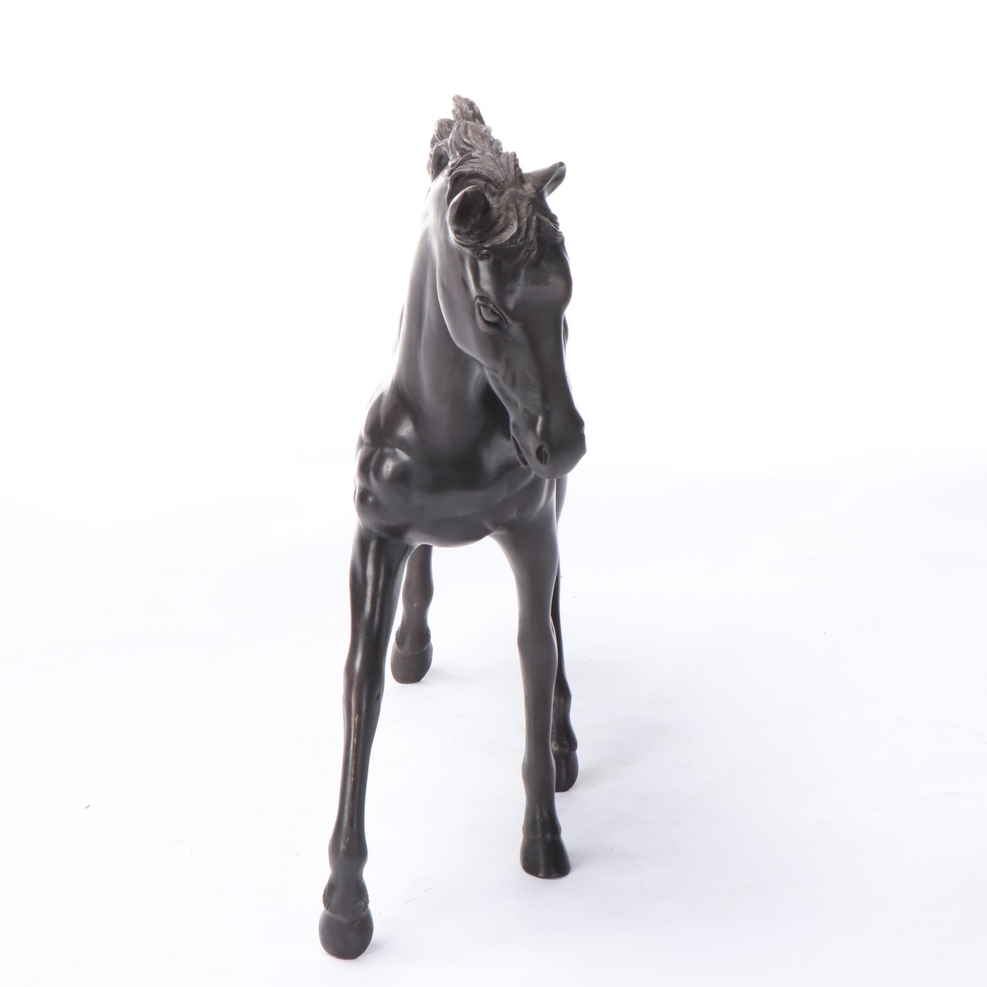 Cast Bronze Sculpture After Pierre-Jules Mêne, Mid-20th Century