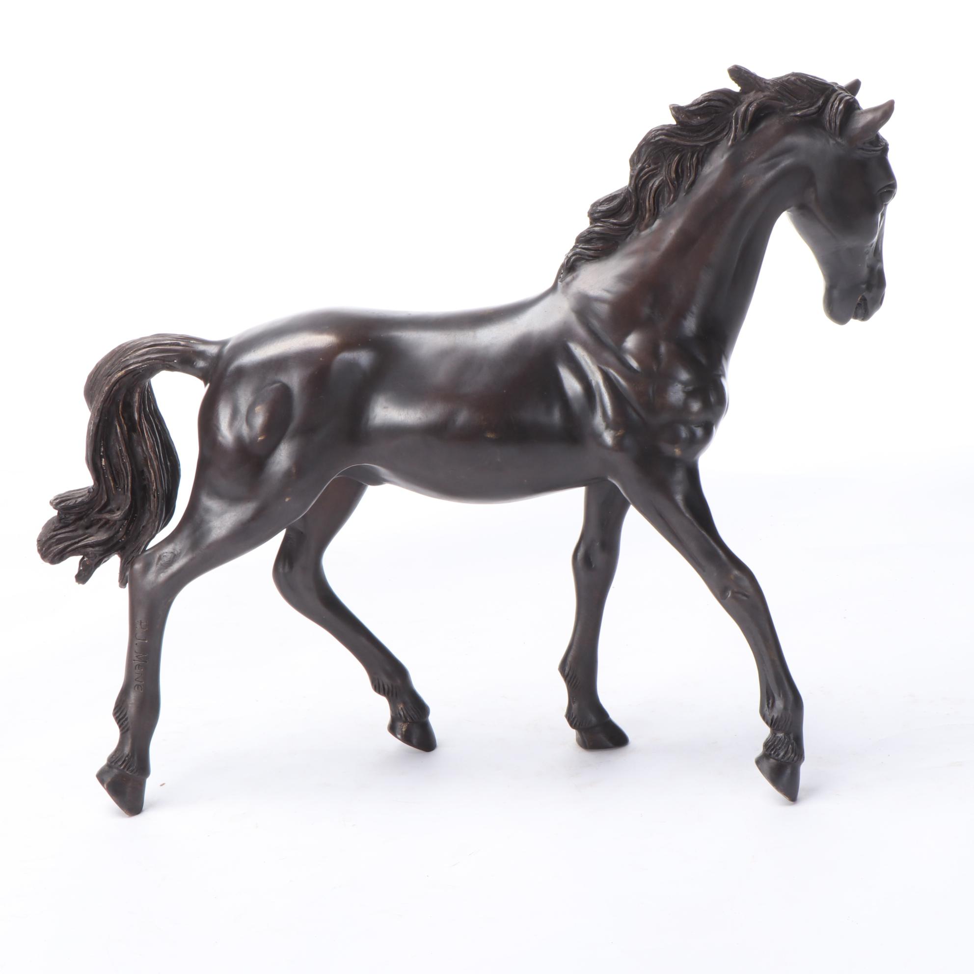 Cast Bronze Sculpture After Pierre-Jules Mêne, Mid-20th Century