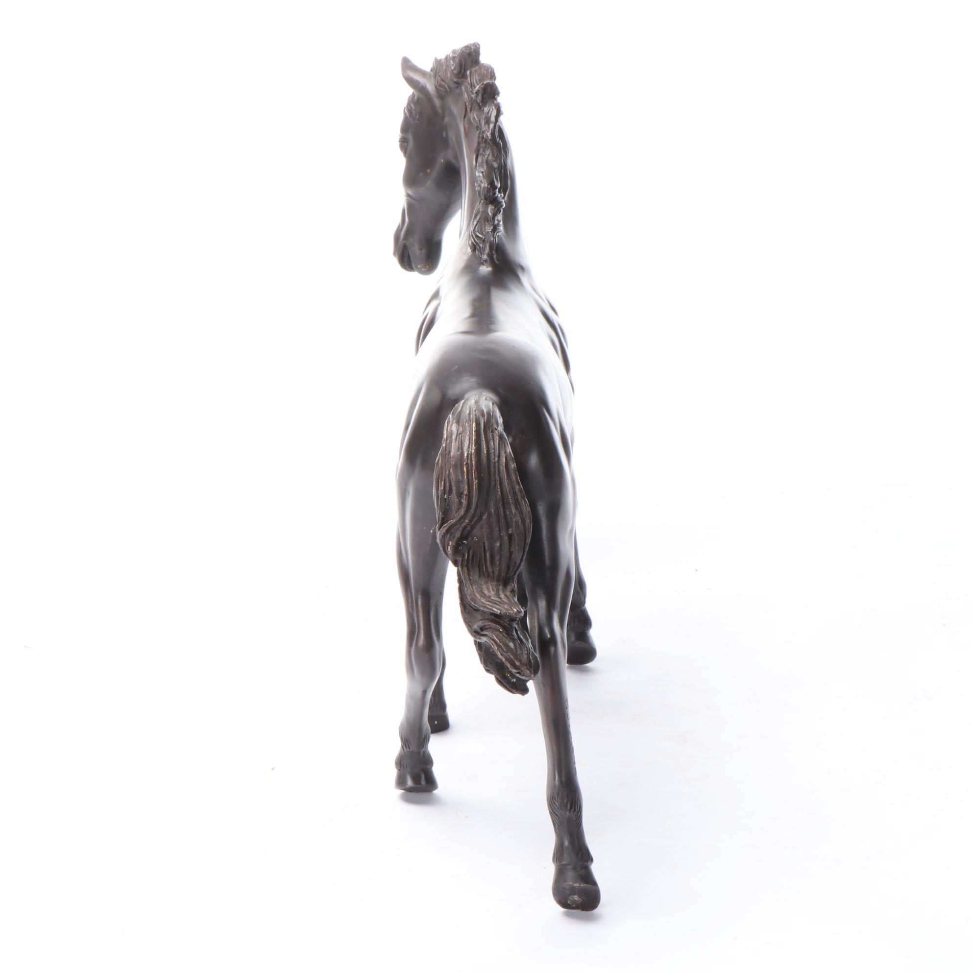 Cast Bronze Sculpture After Pierre-Jules Mêne, Mid-20th Century