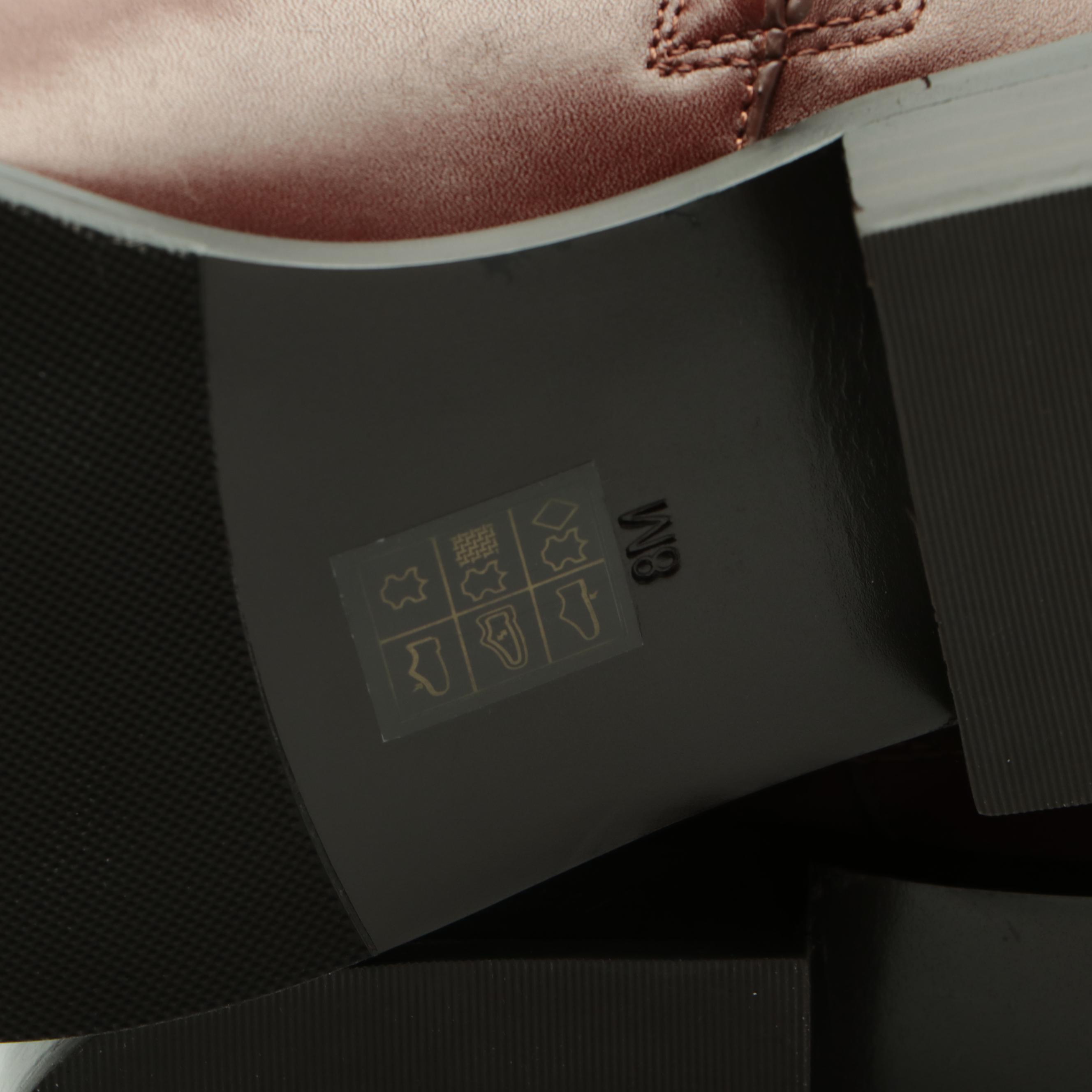 Tory Burch Ashlynn Riding Boots in Almond Venus Leather with Box