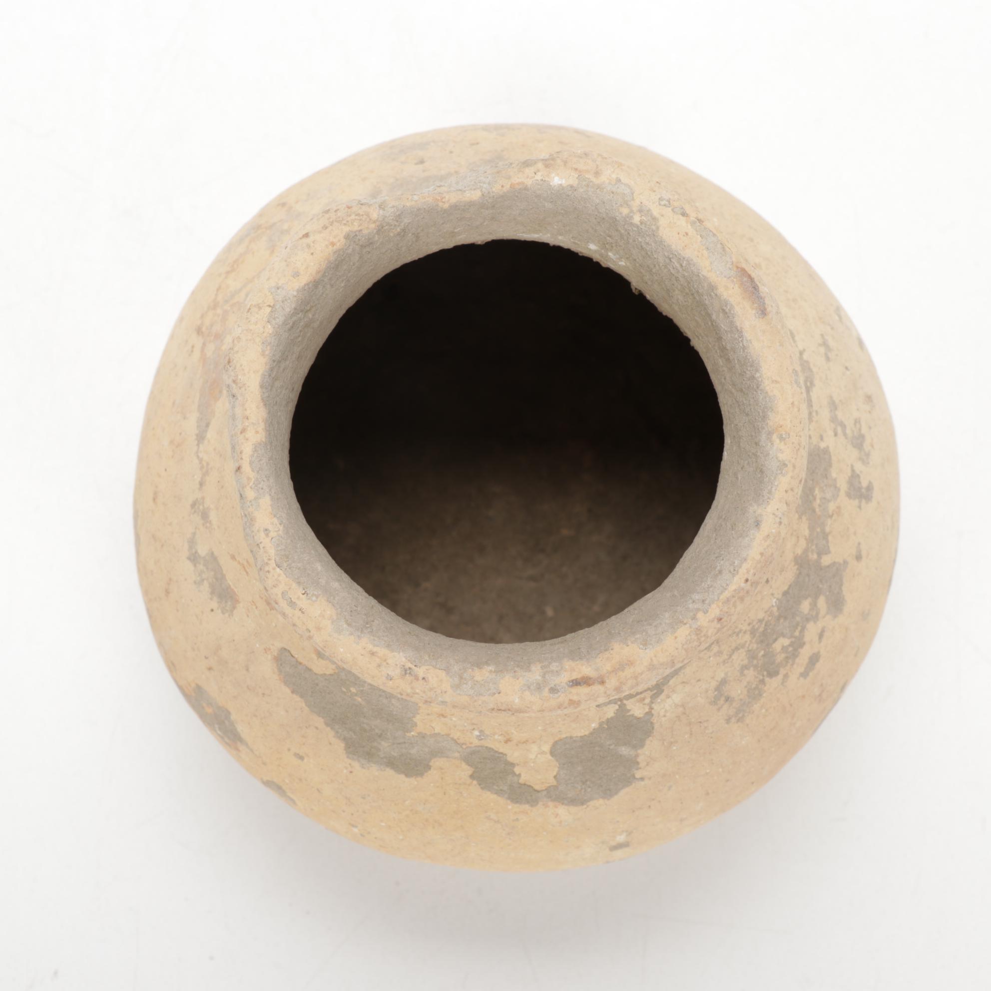 Pre-Columbian Mayan Polychrome Pottery Vessels