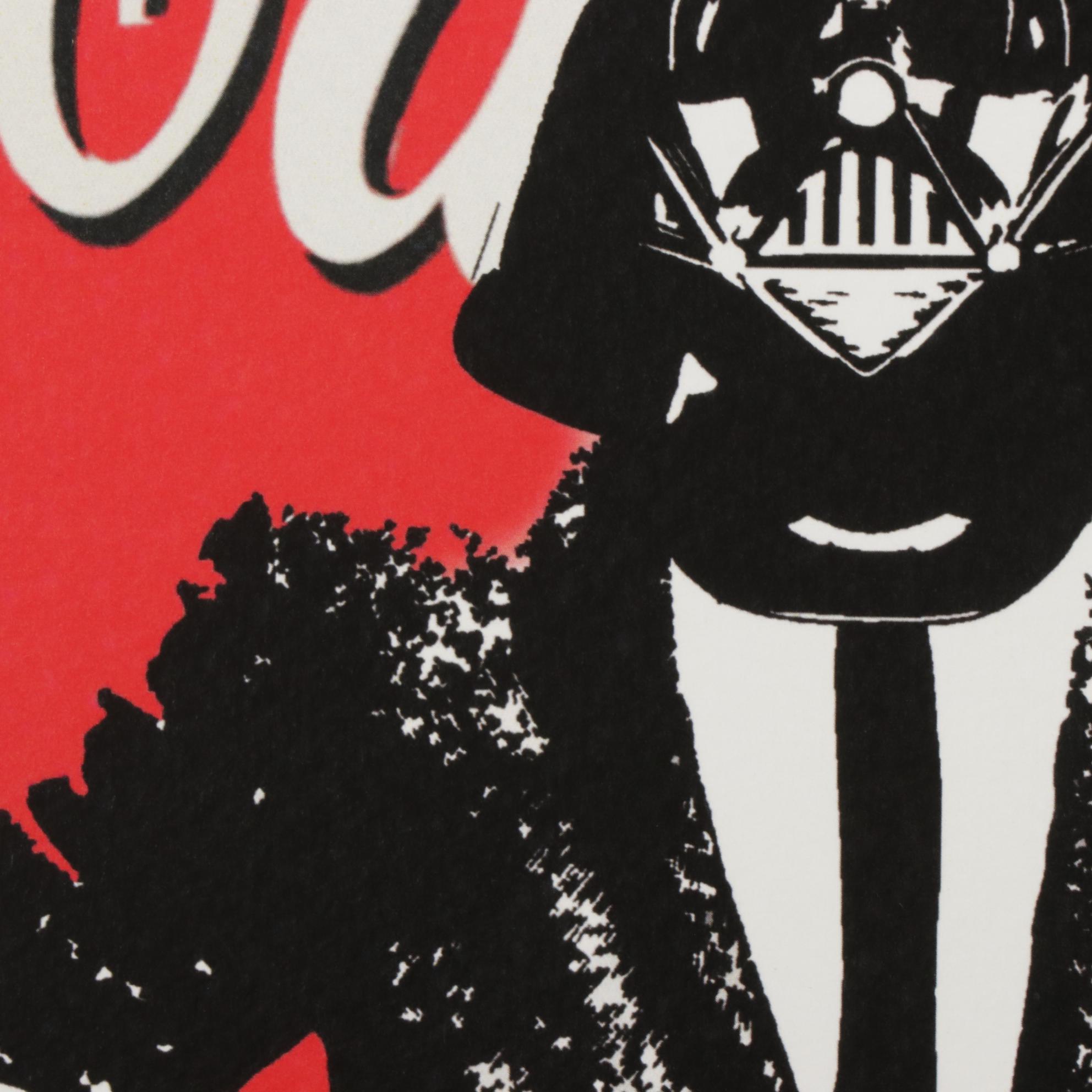 Death NYC Pop Art Graphic Print of Audrey Hepburn and Darth Vader, 2020