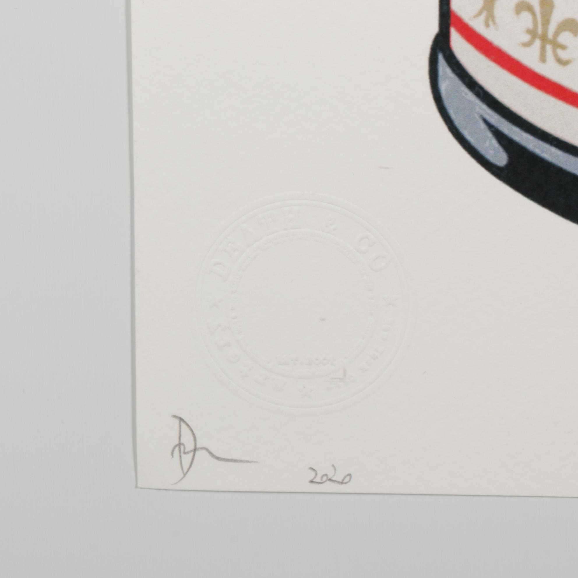 Death NYC Pop Art Graphic Print of Audrey Hepburn and Darth Vader, 2020