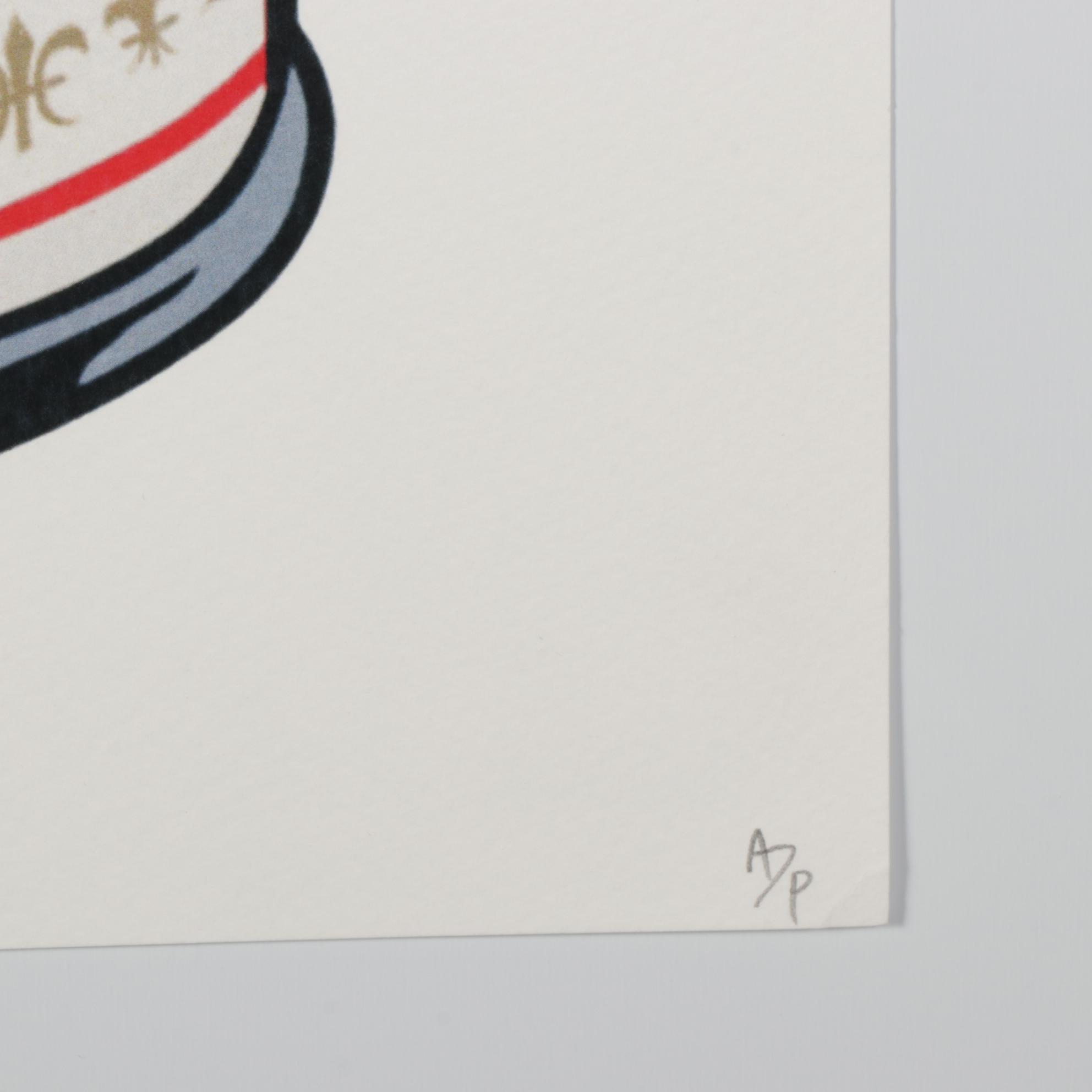 Death NYC Pop Art Graphic Print of Audrey Hepburn and Darth Vader, 2020