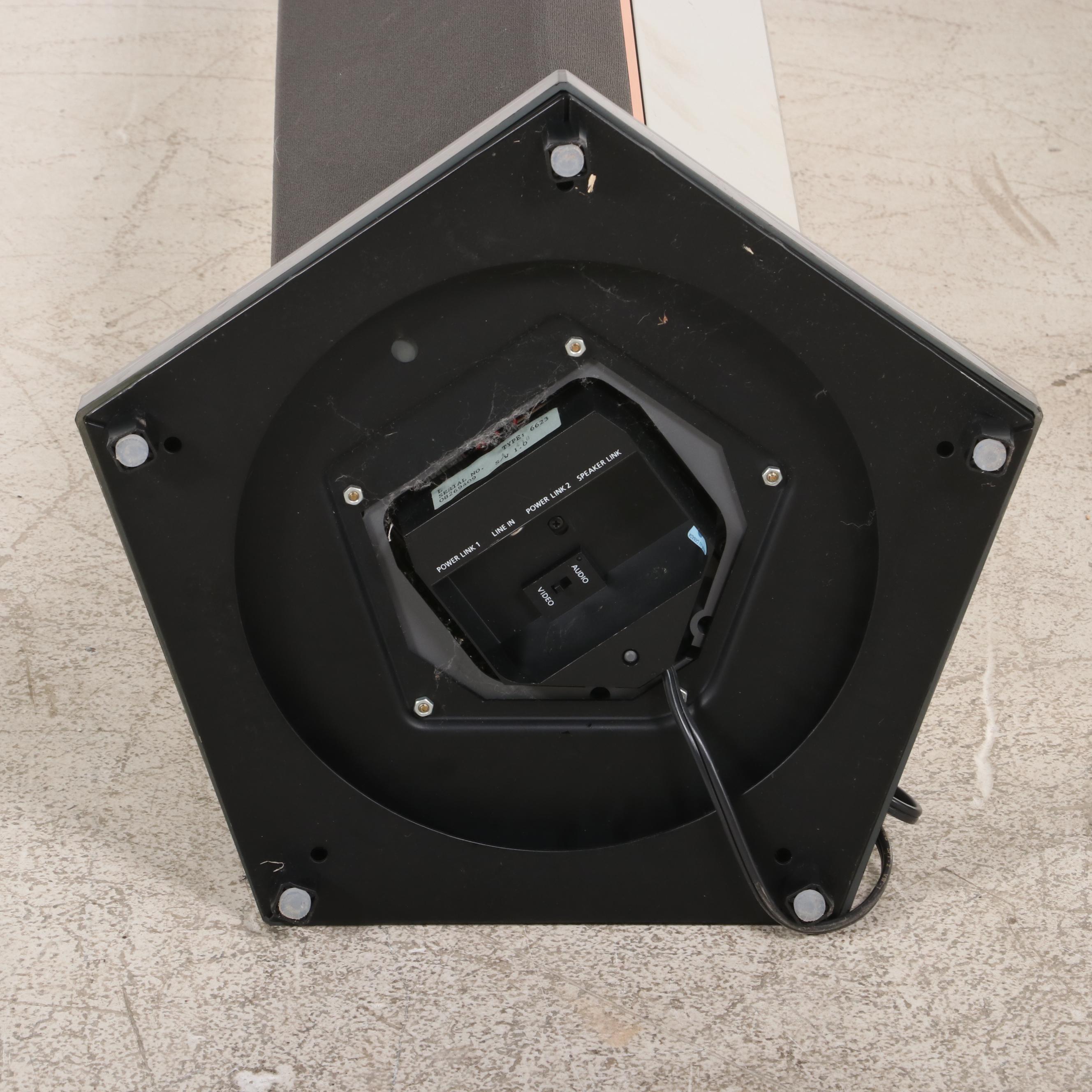 Bang & Olufsen Beomaster 5500 Tuner/Amplifier with Tower Speakers