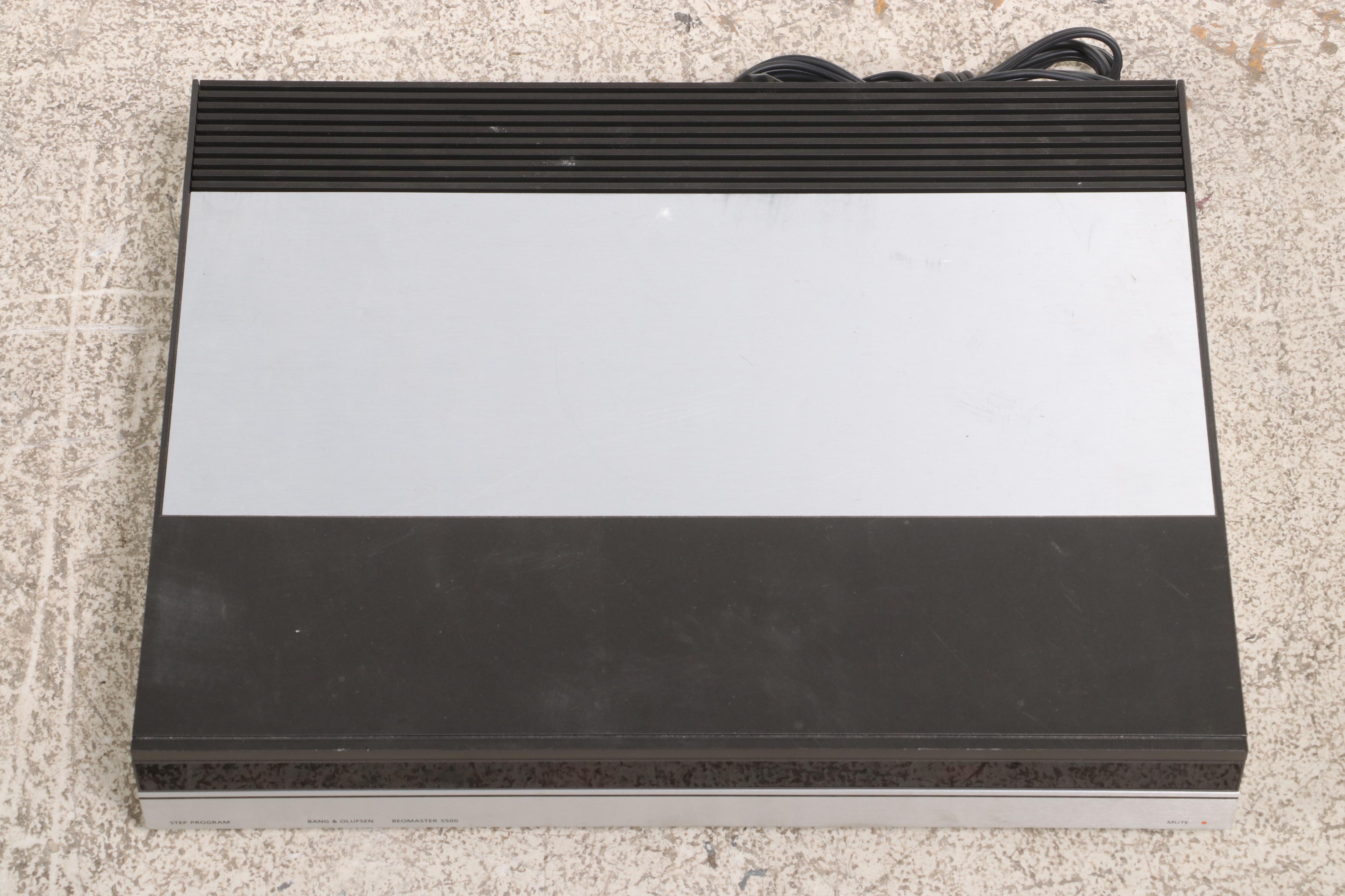 Bang & Olufsen Beomaster 5500 Tuner/Amplifier with Tower Speakers