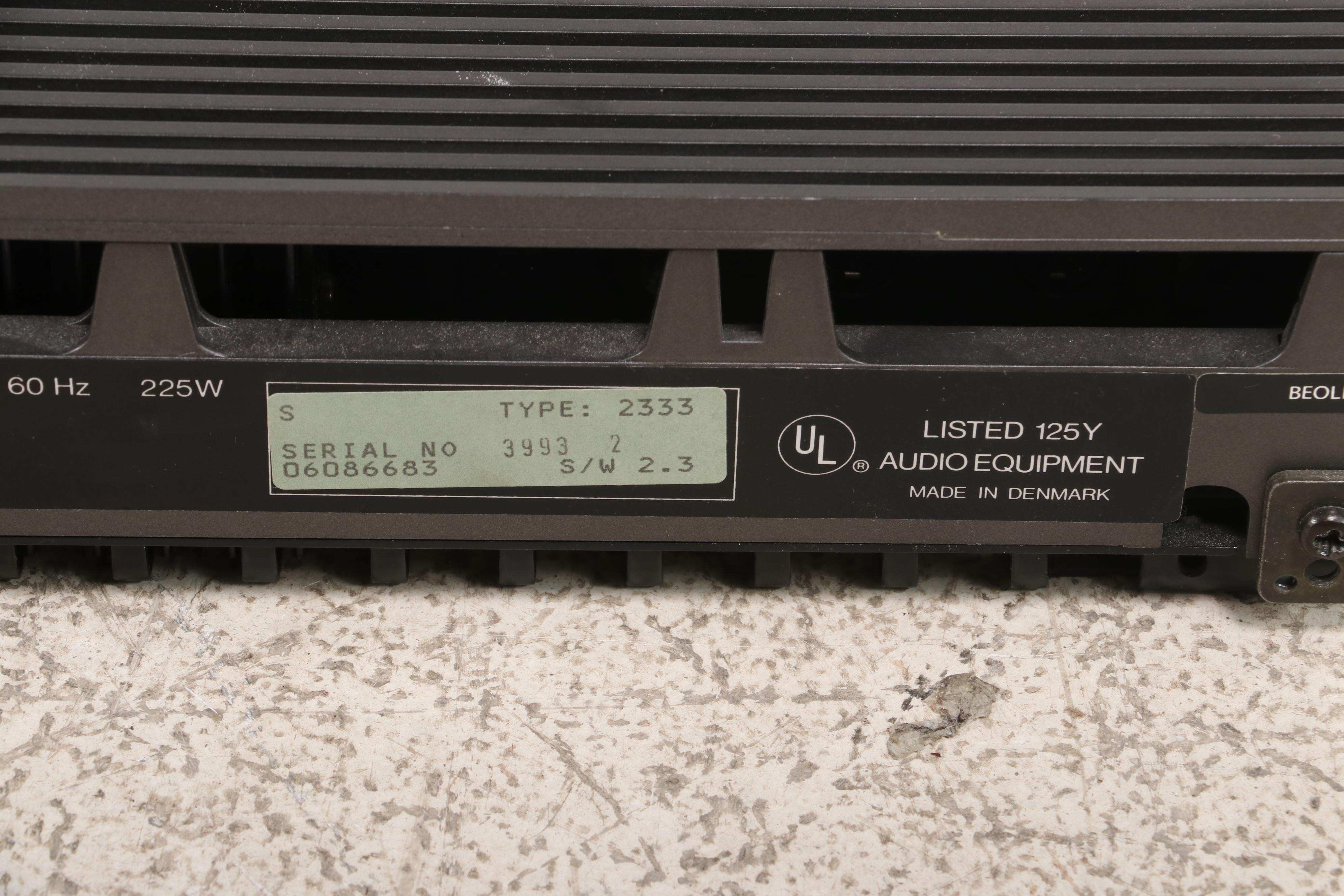 Bang & Olufsen Beomaster 5500 Tuner/Amplifier with Tower Speakers