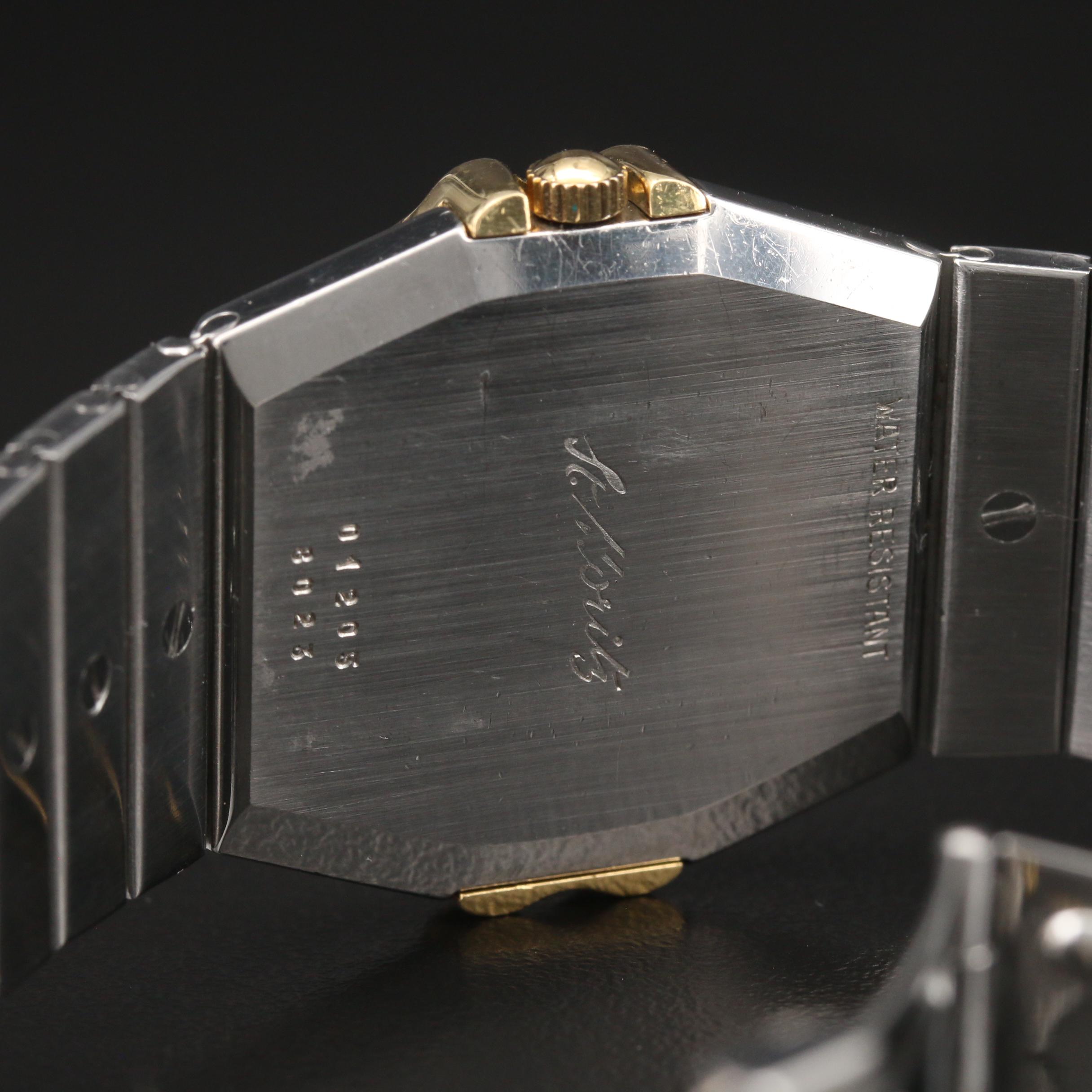 Chopard "St. Moritz" 18K and Stainless Steel Quartz Watch