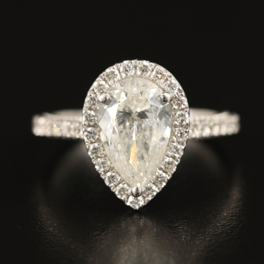 14K 2.40 CTW Diamond Ring