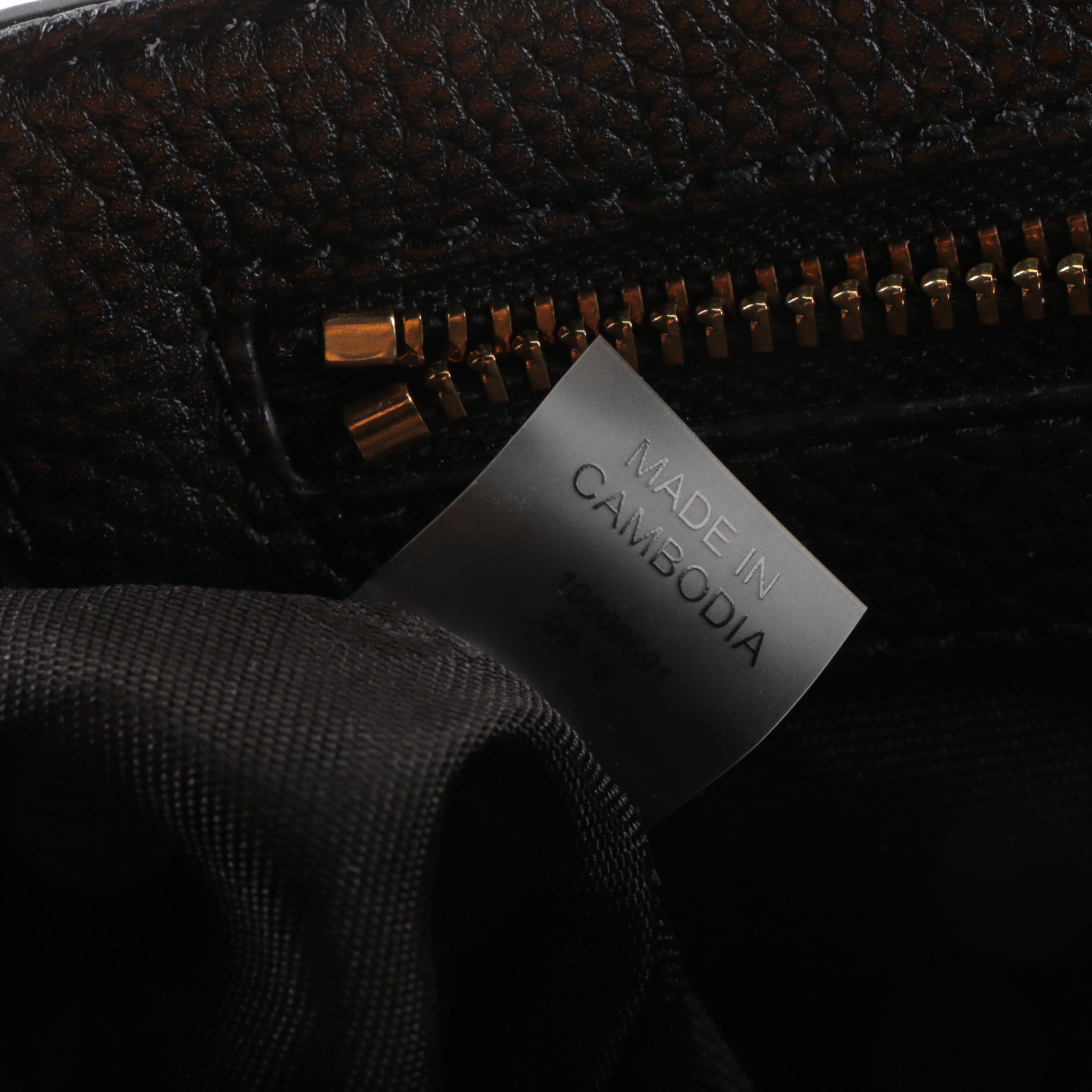 Tory Burch Britten Collection Tote and Shoulder Bag in Grained Leather