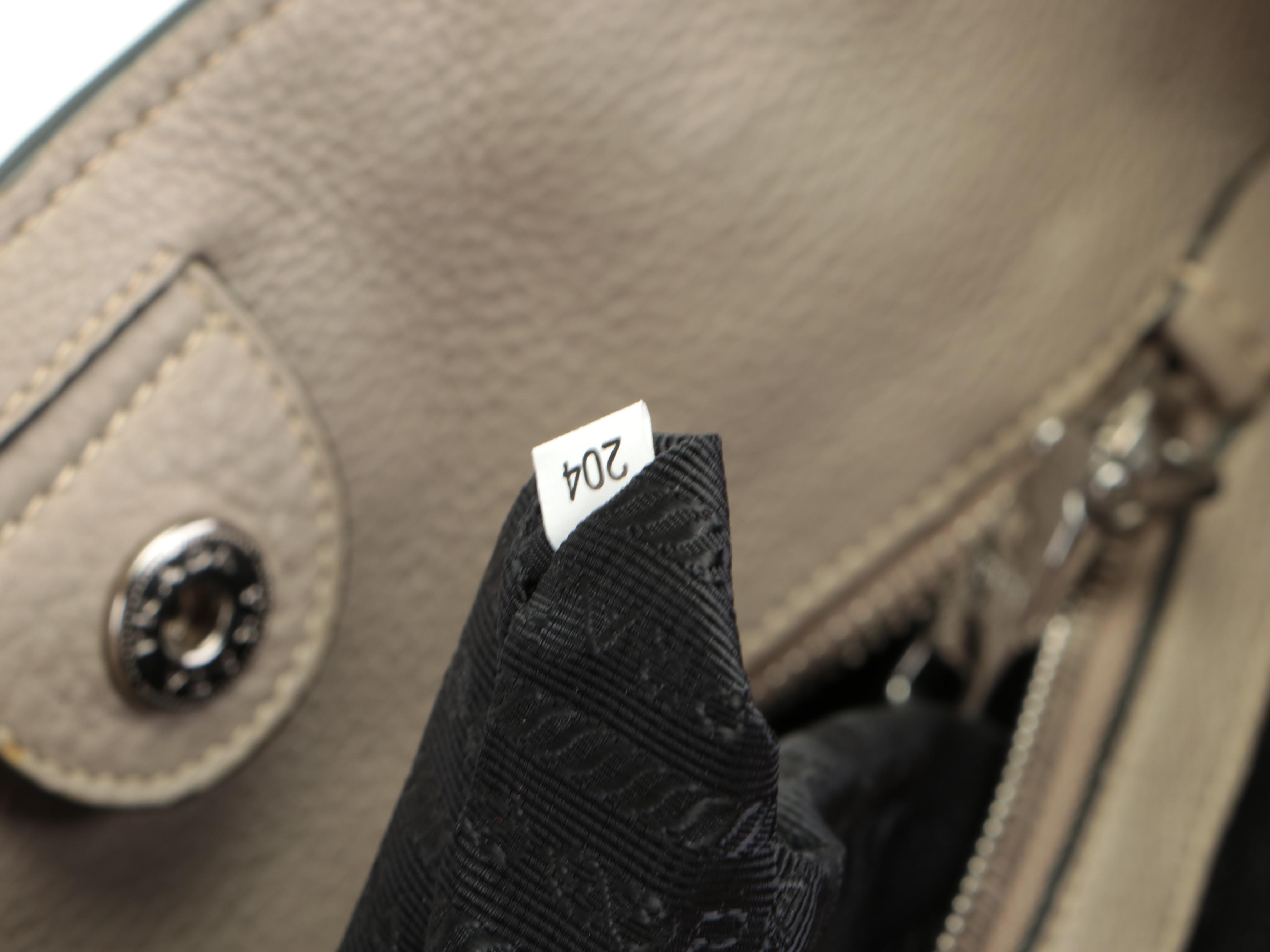 Prada Wing Vitello Daino Leather Convertible Tote