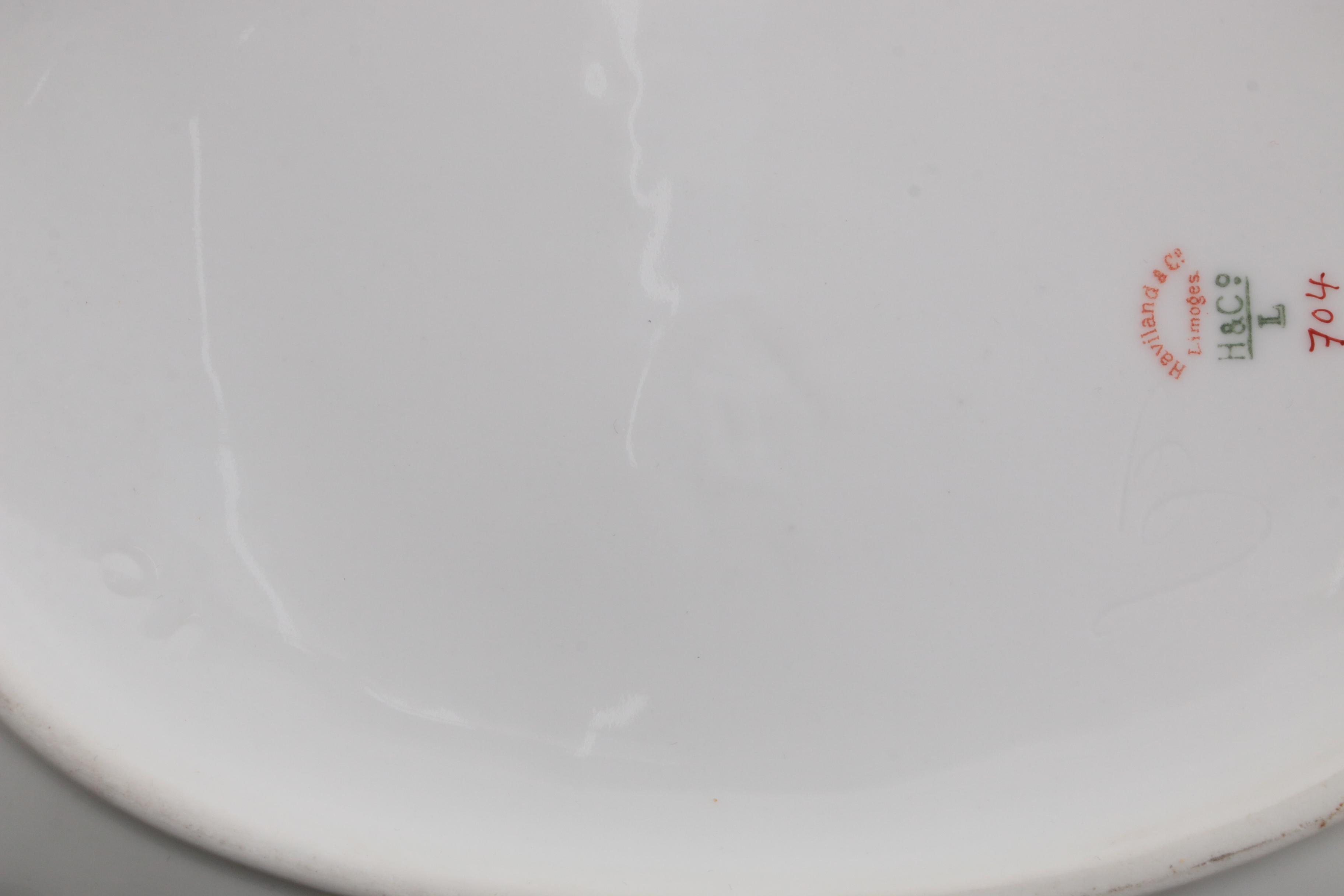 Haviland Limoges Porcelain Covered Serving Dish and Italian Bonbon Dish