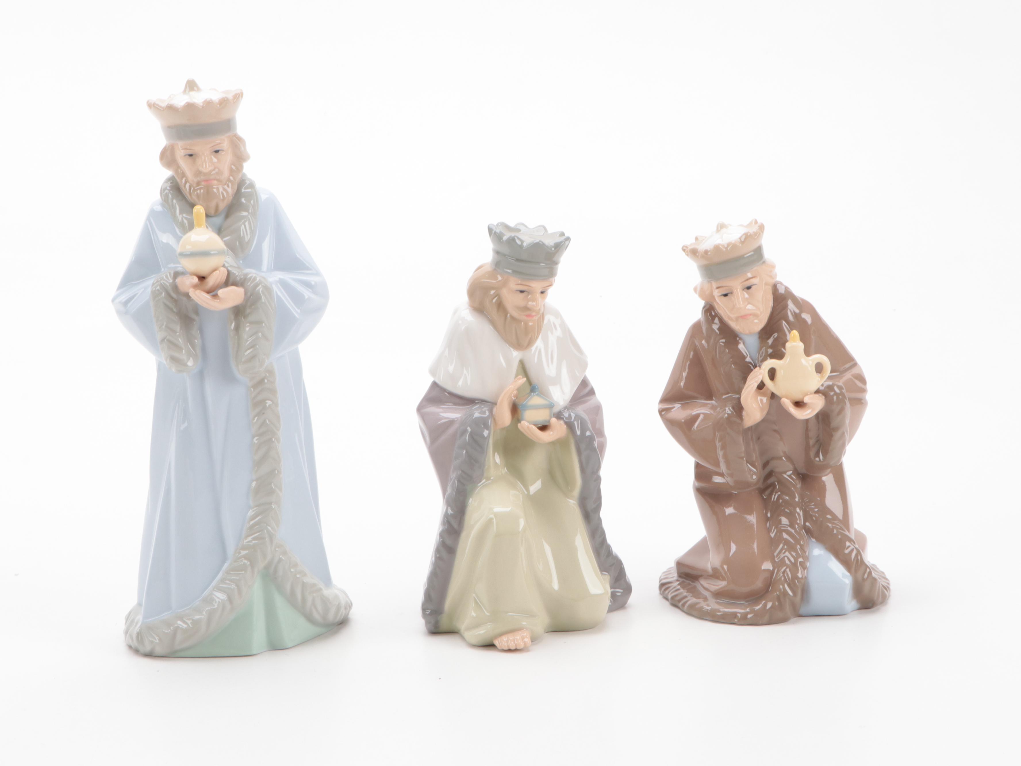 Hallmark Porcelain Nativity Figurines