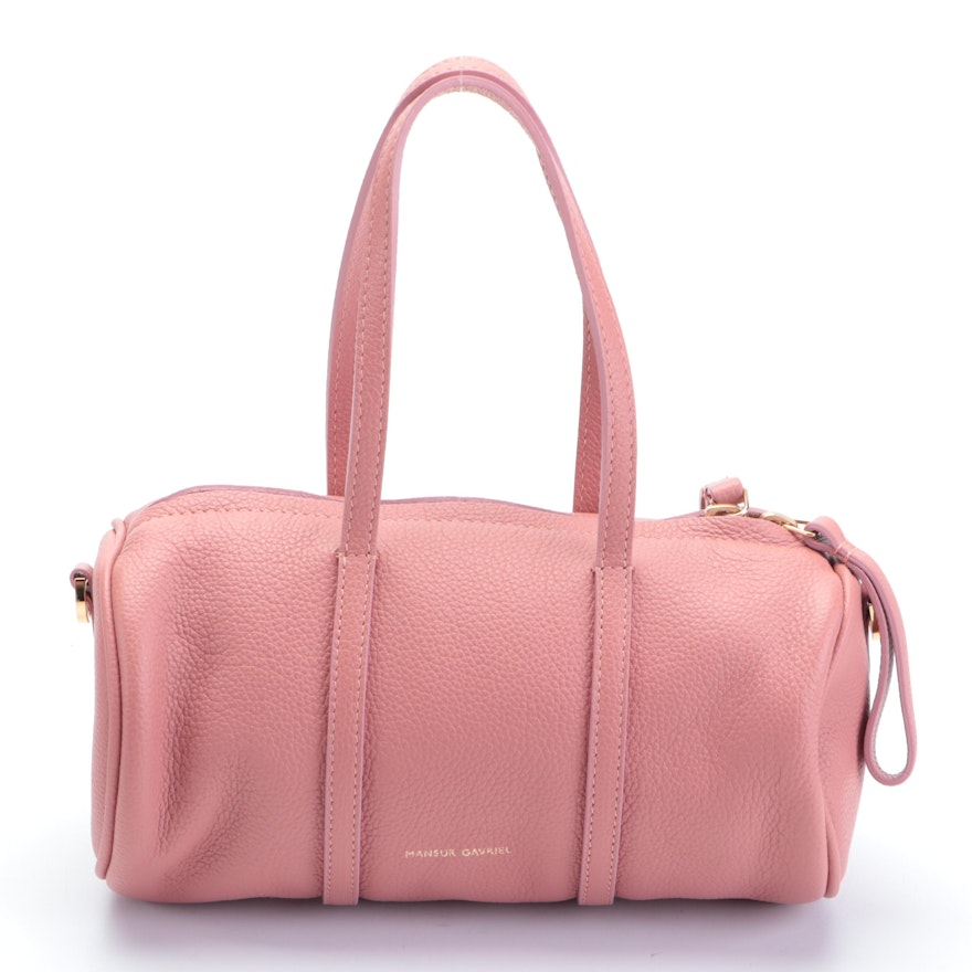 Mansur Gavriel Mini Duffel Bag in Leather