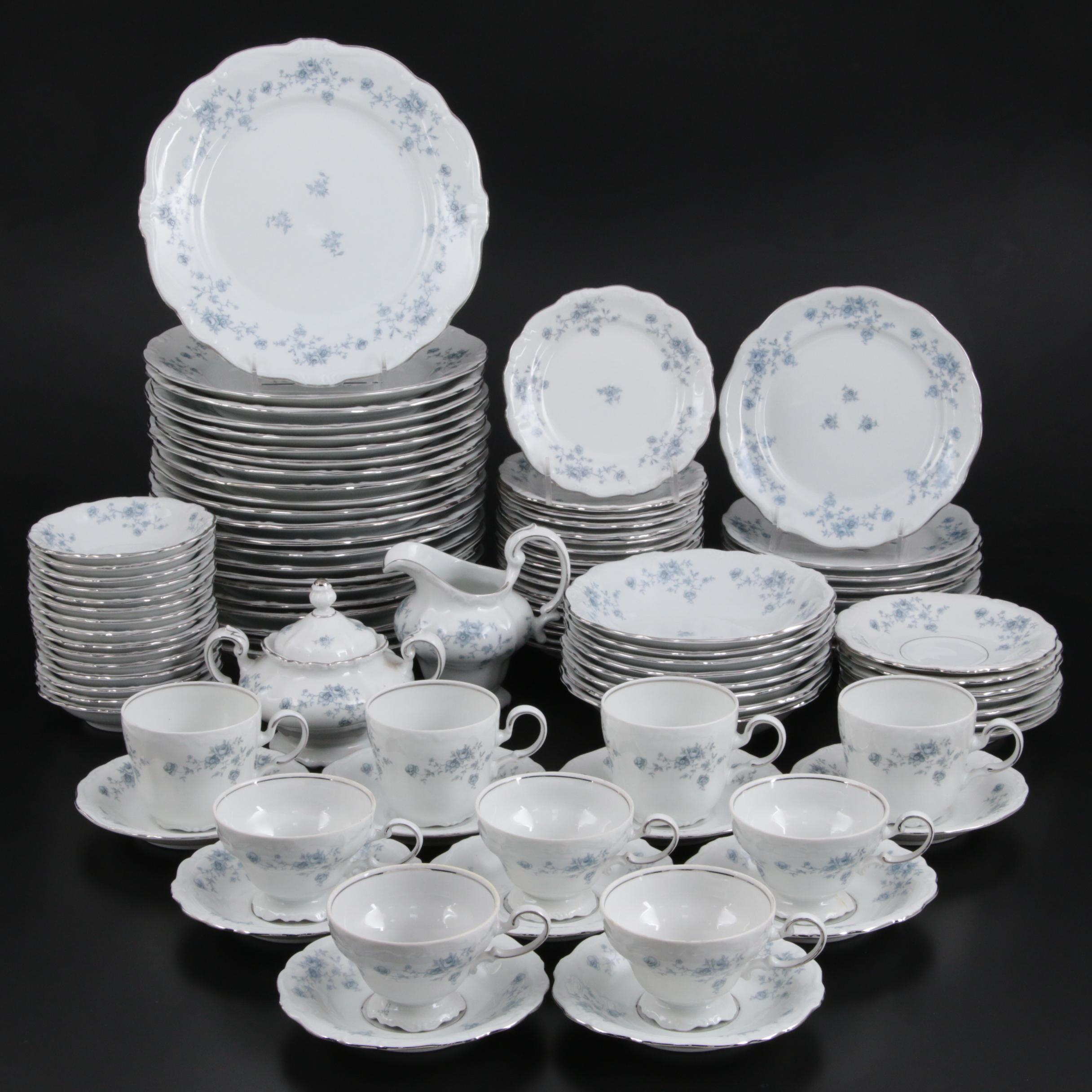 Johann Haviland "Blue Garland" Porcelain Dinnerware, 1953–1990