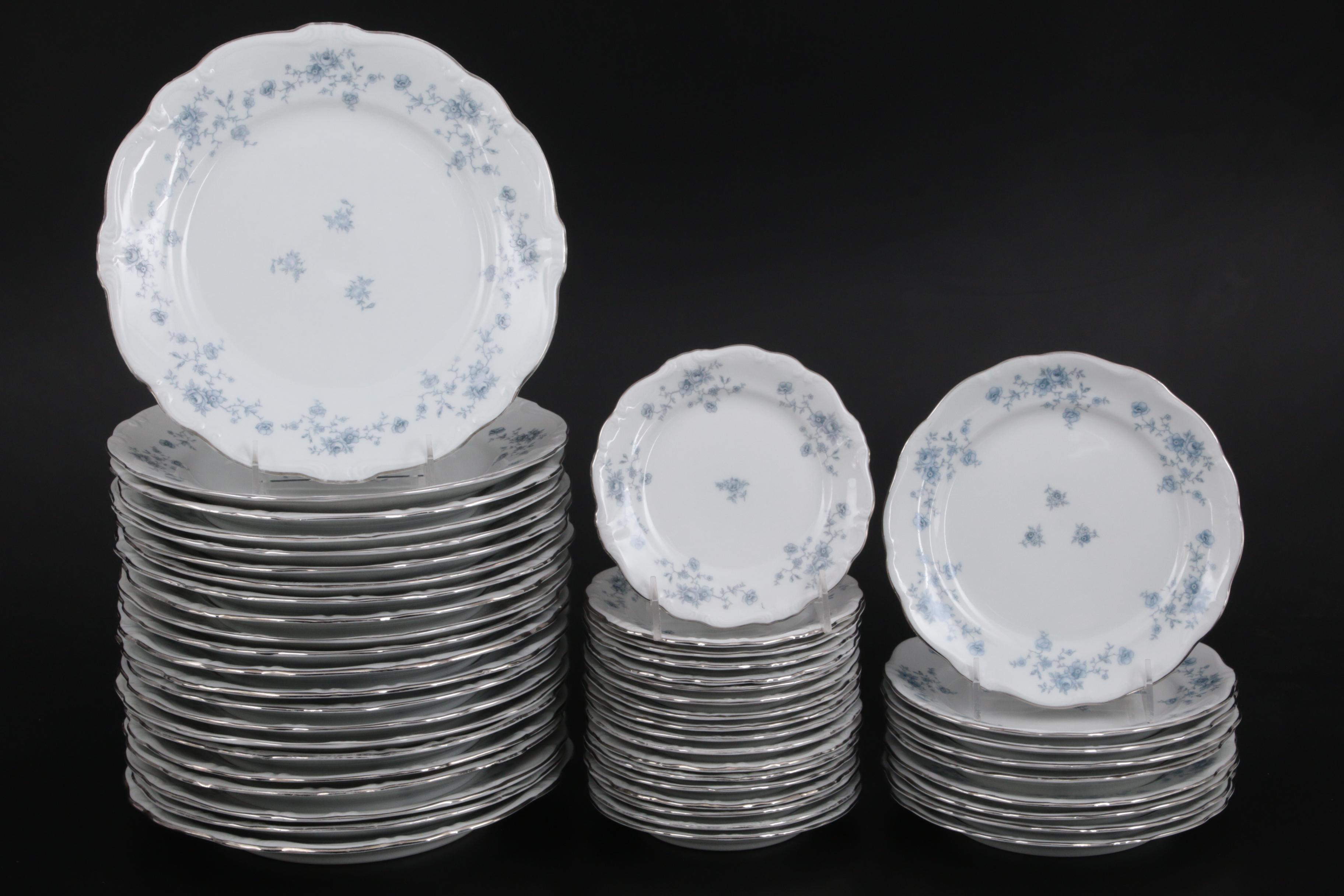 Johann Haviland "Blue Garland" Porcelain Dinnerware, 1953–1990