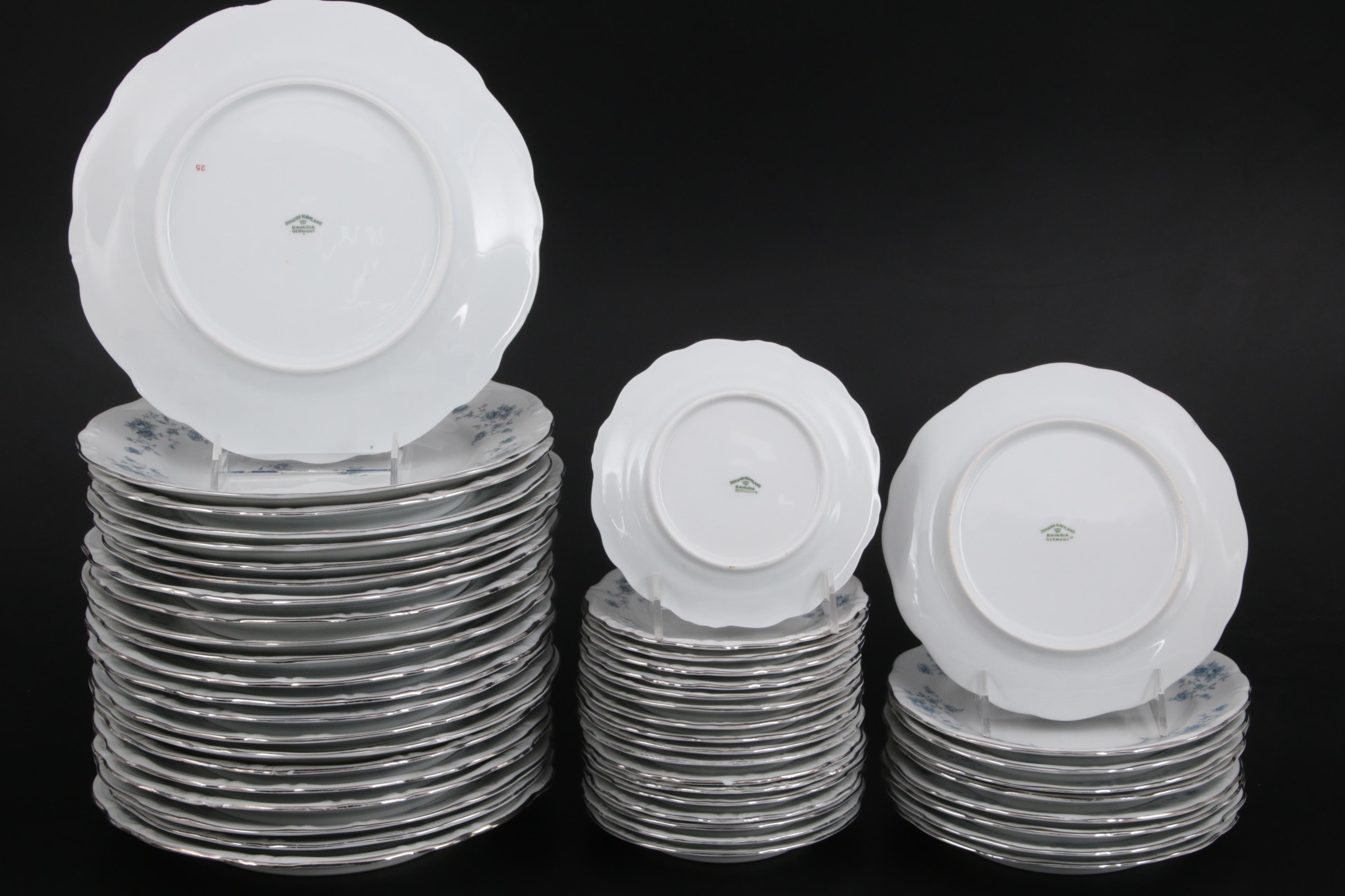 Johann Haviland "Blue Garland" Porcelain Dinnerware, 1953–1990