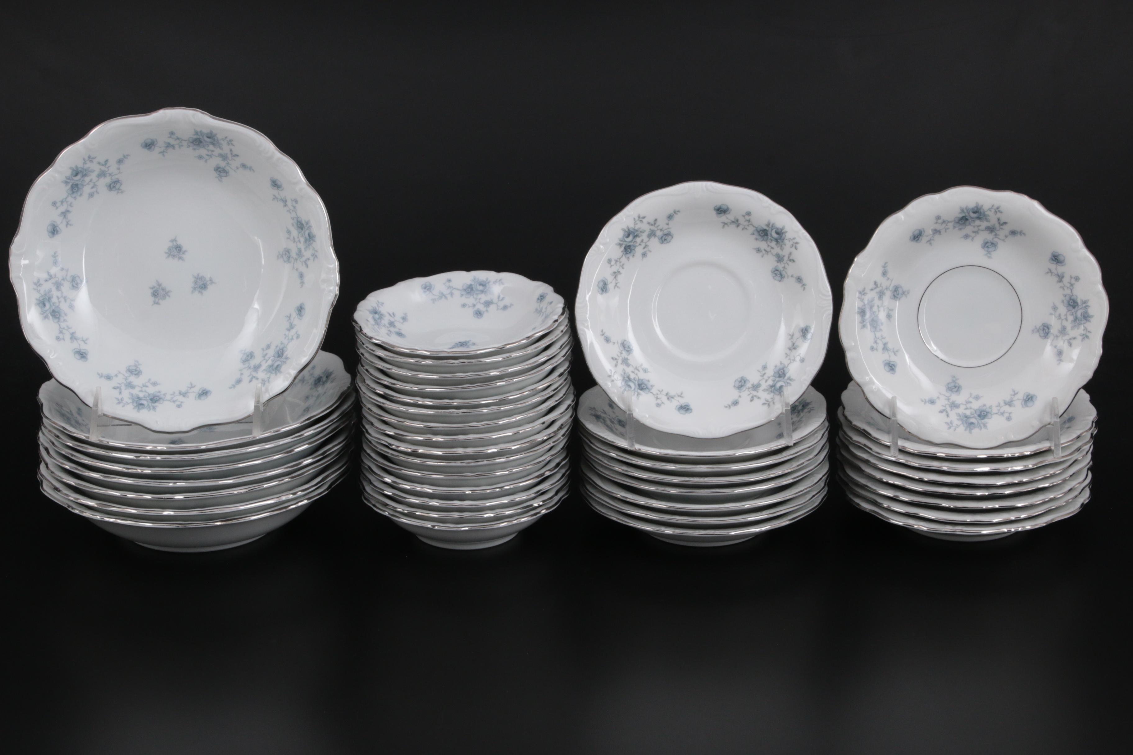 Johann Haviland "Blue Garland" Porcelain Dinnerware, 1953–1990