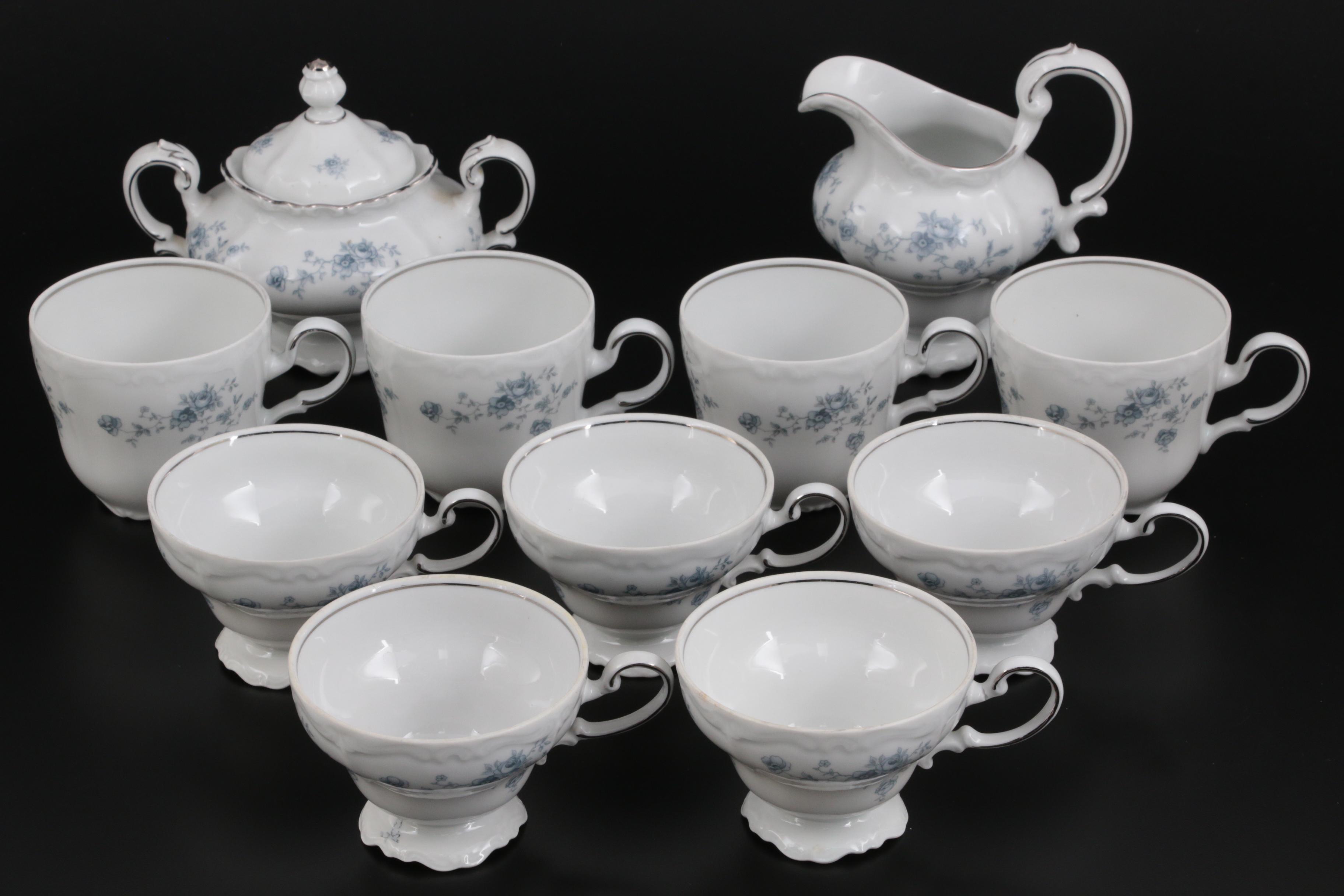 Johann Haviland "Blue Garland" Porcelain Dinnerware, 1953–1990