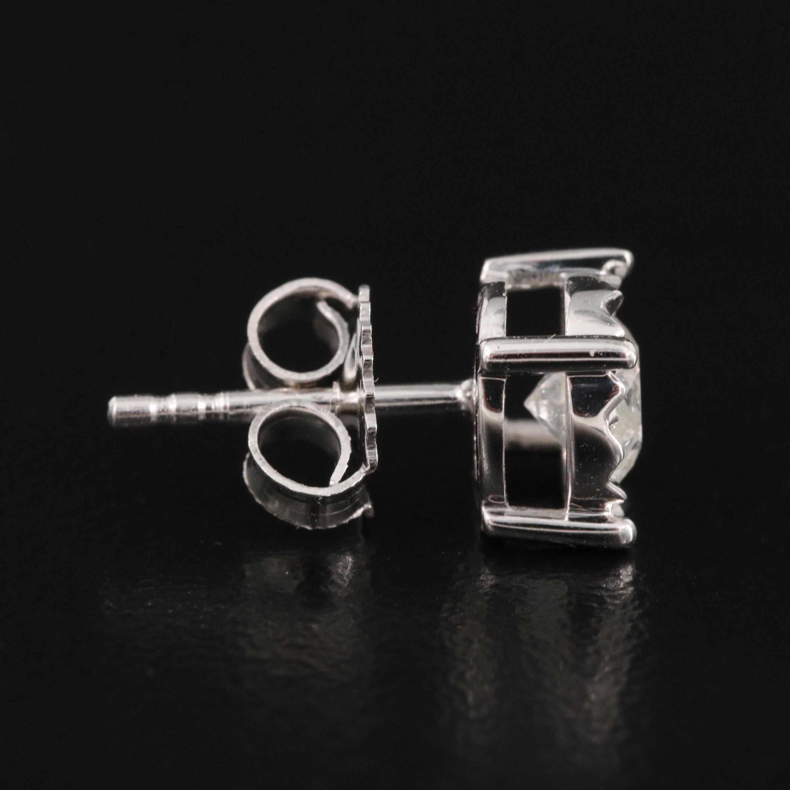 14K 1.06 CTW Diamond Stud Earrings