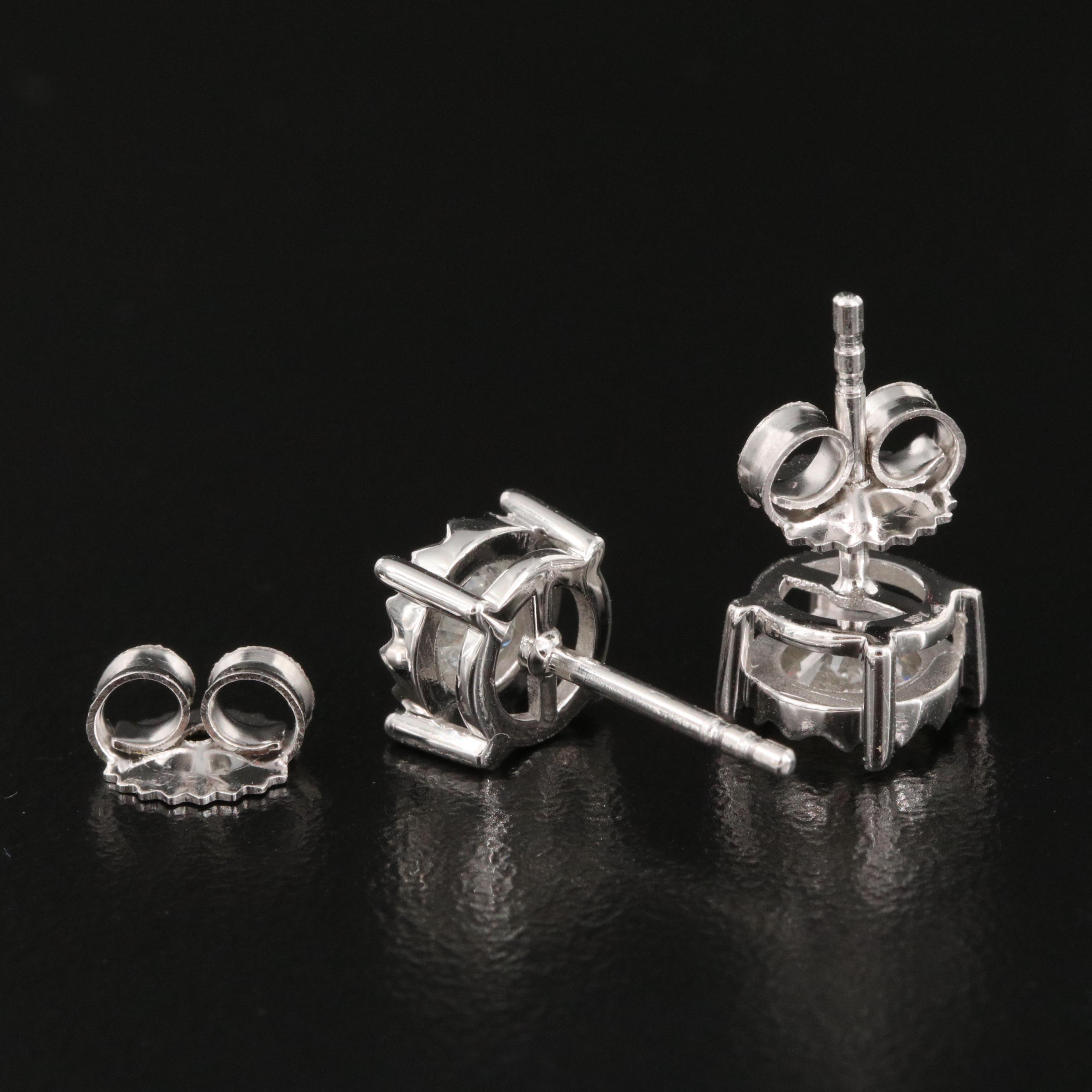 14K 1.06 CTW Diamond Stud Earrings