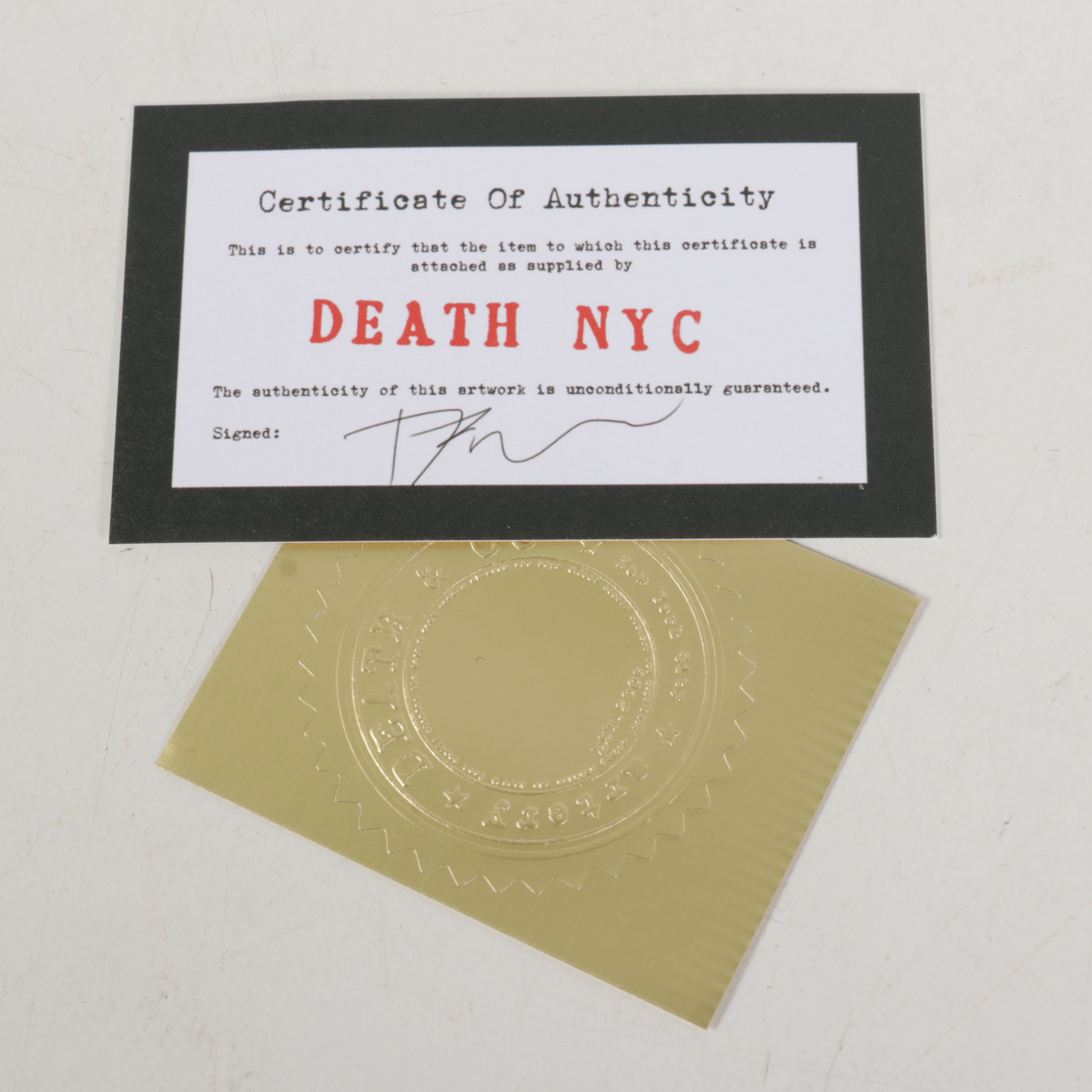 Death NYC Pop Art Graphic Print of Coca-Cola Bottle Drip, 2020