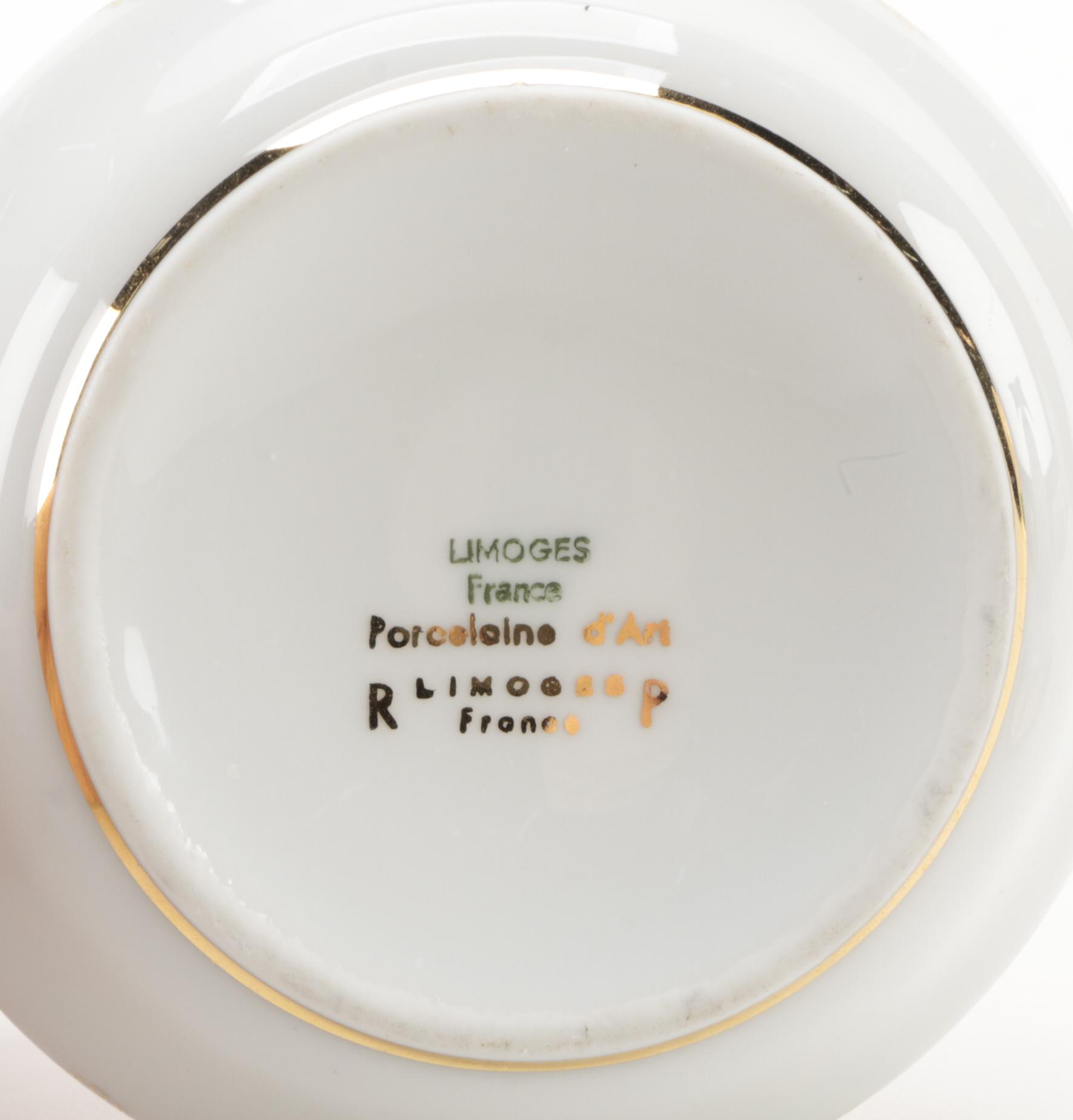 Haviland and Other Floral Decorated Porcelain Limoges Boxes