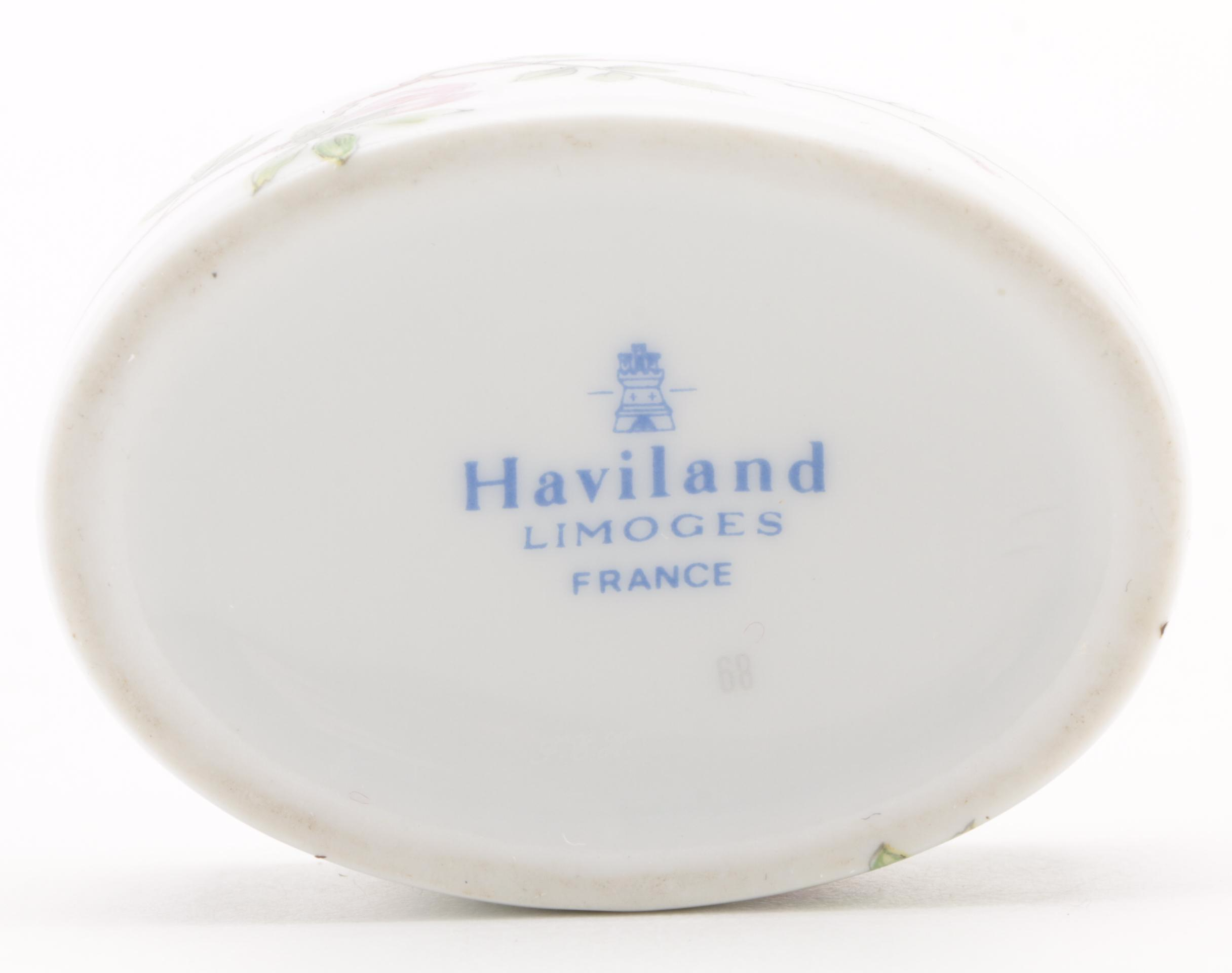 Haviland and Other Floral Decorated Porcelain Limoges Boxes