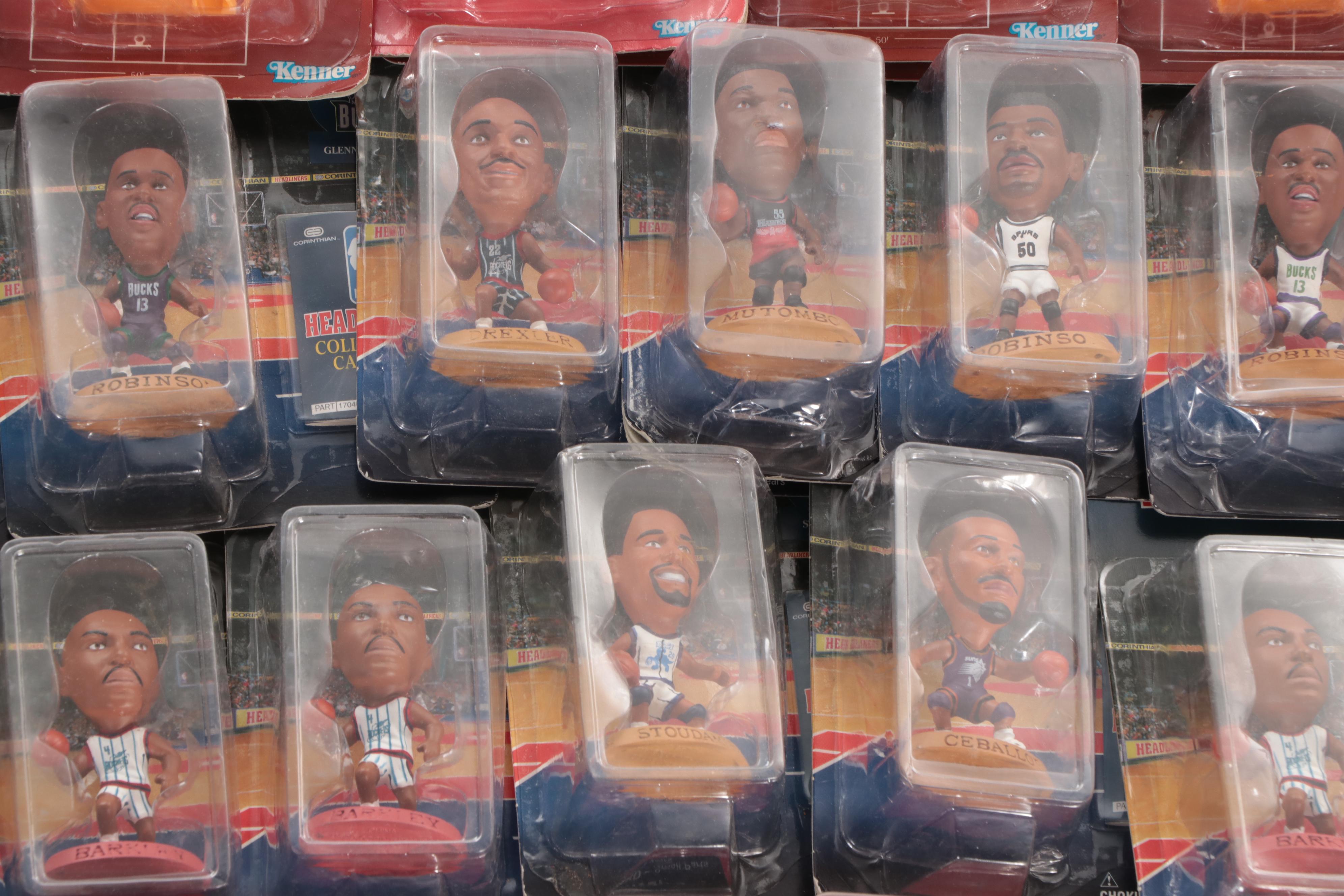 NBA "Starting Lineup", "Headliners" & "NBA Jams" Figures with Jordan and Bryant