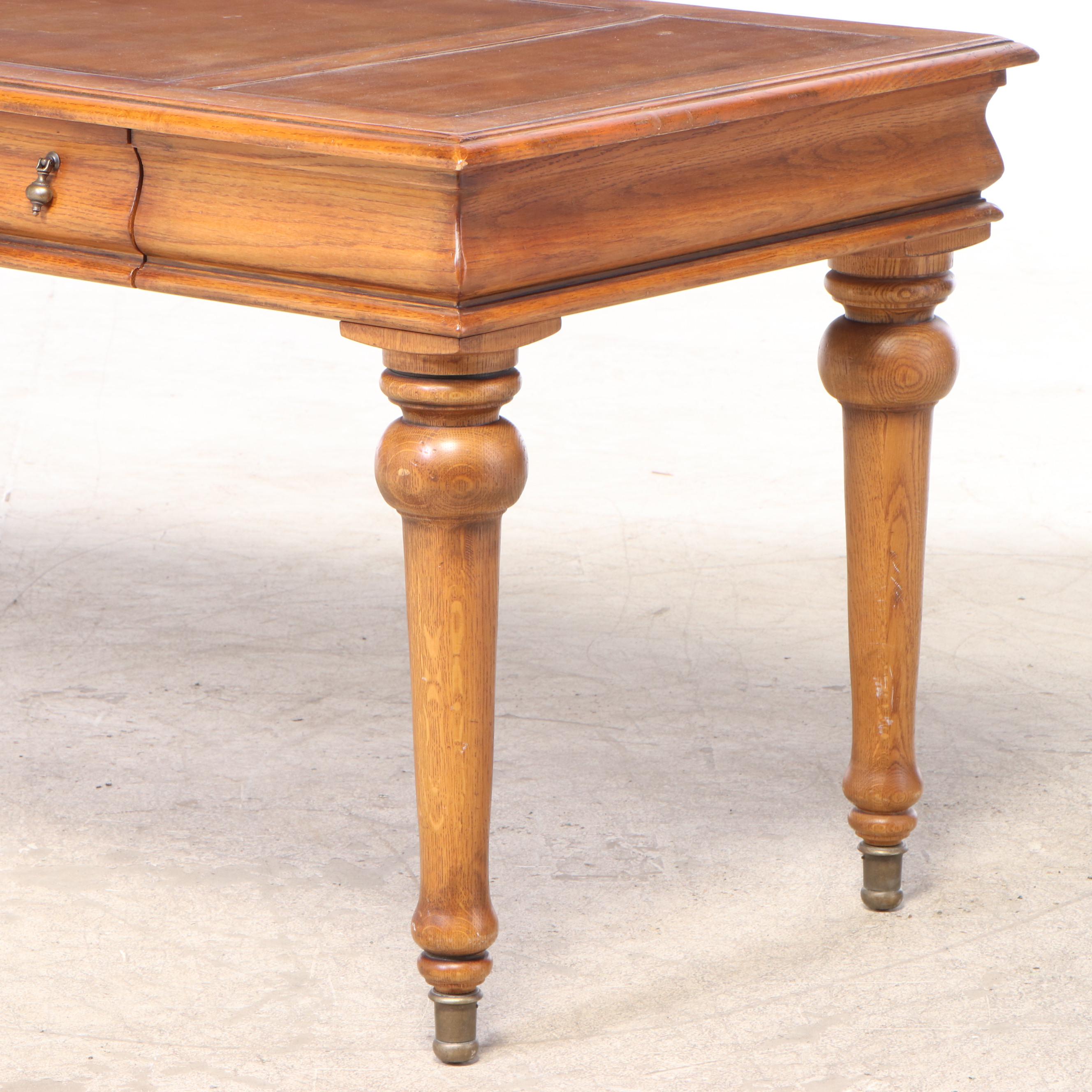 Drexel Heritage "Royal Country Retreats" Oak Writing Table