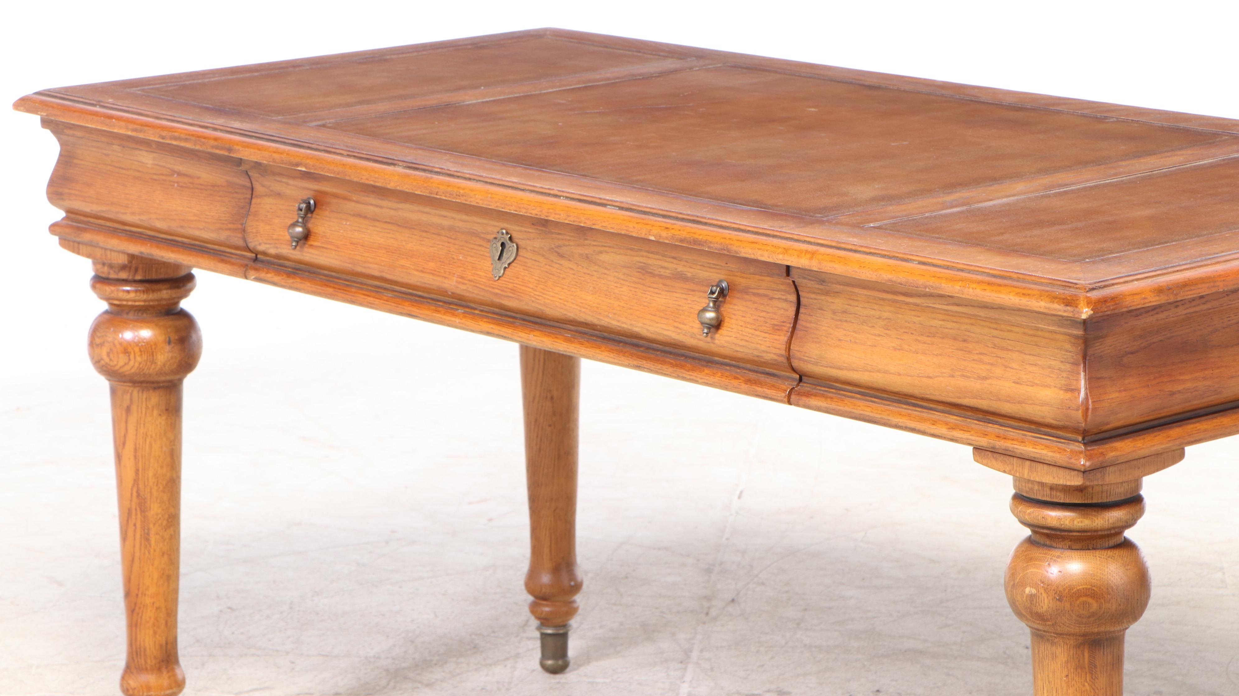 Drexel Heritage "Royal Country Retreats" Oak Writing Table