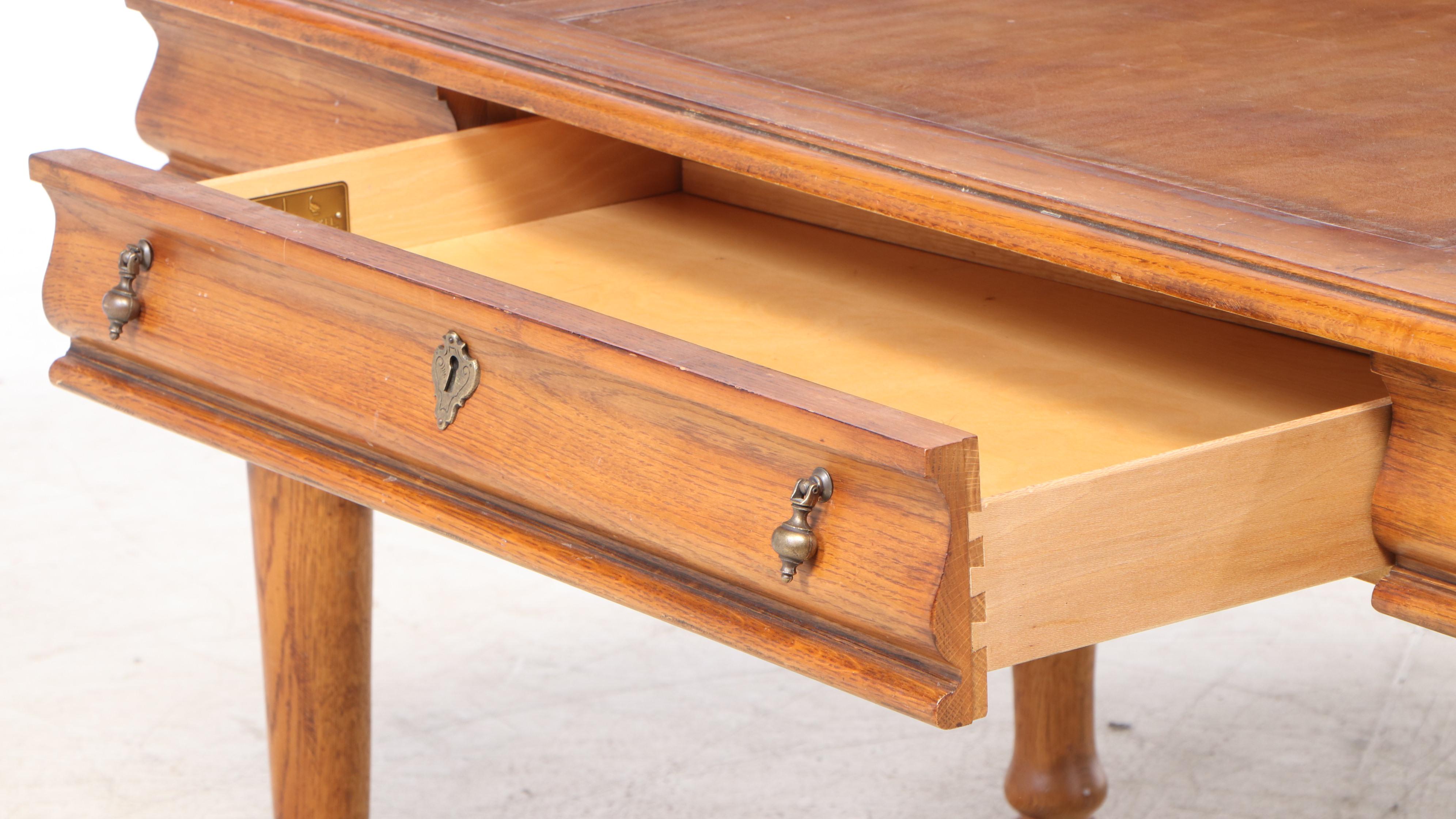 Drexel Heritage "Royal Country Retreats" Oak Writing Table