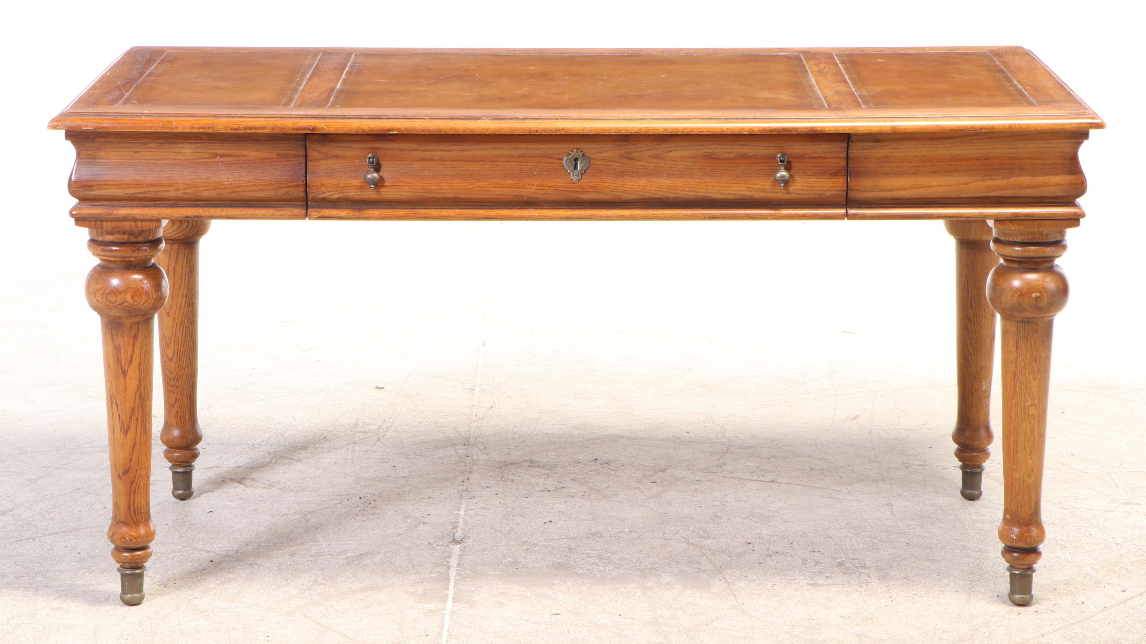 Drexel Heritage "Royal Country Retreats" Oak Writing Table