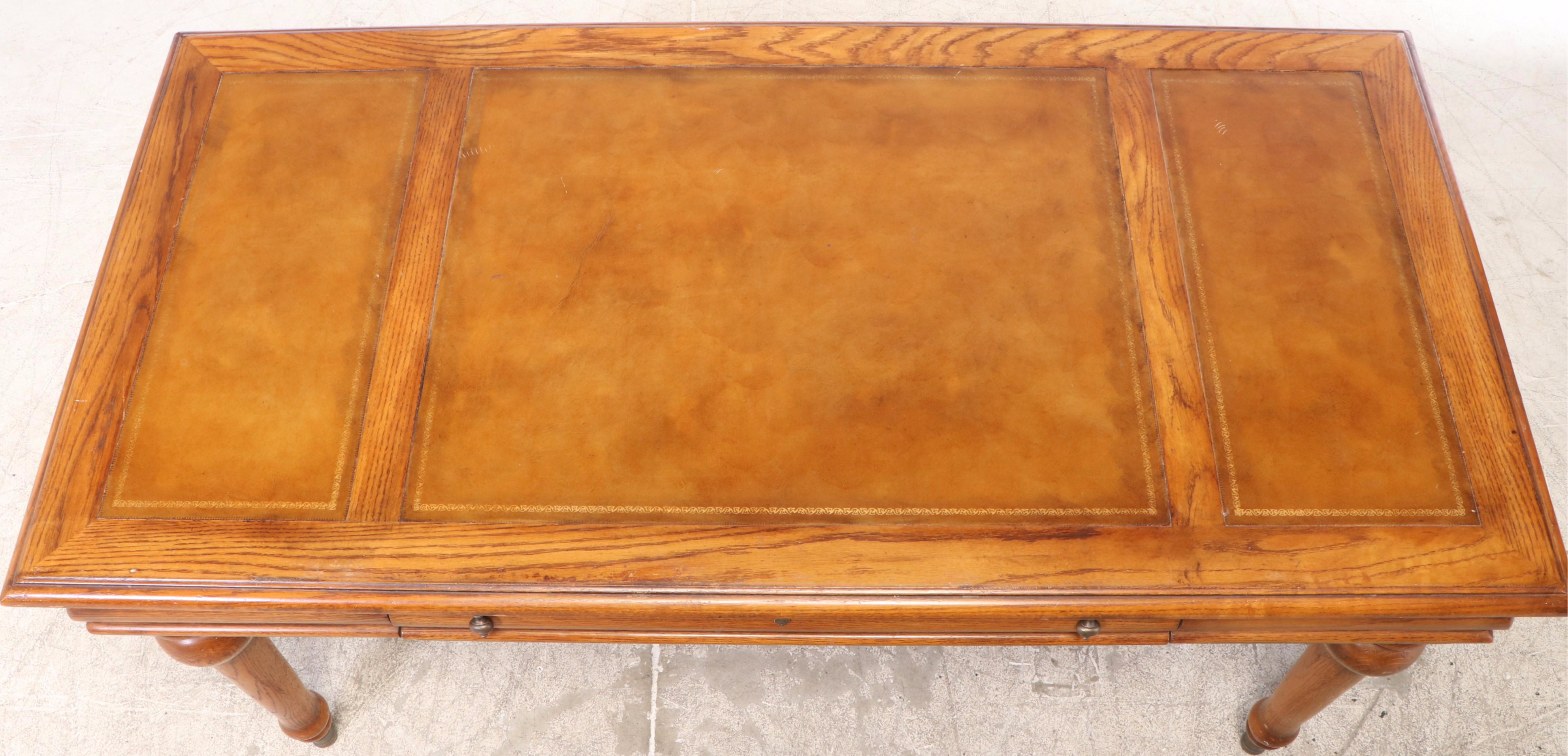 Drexel Heritage "Royal Country Retreats" Oak Writing Table