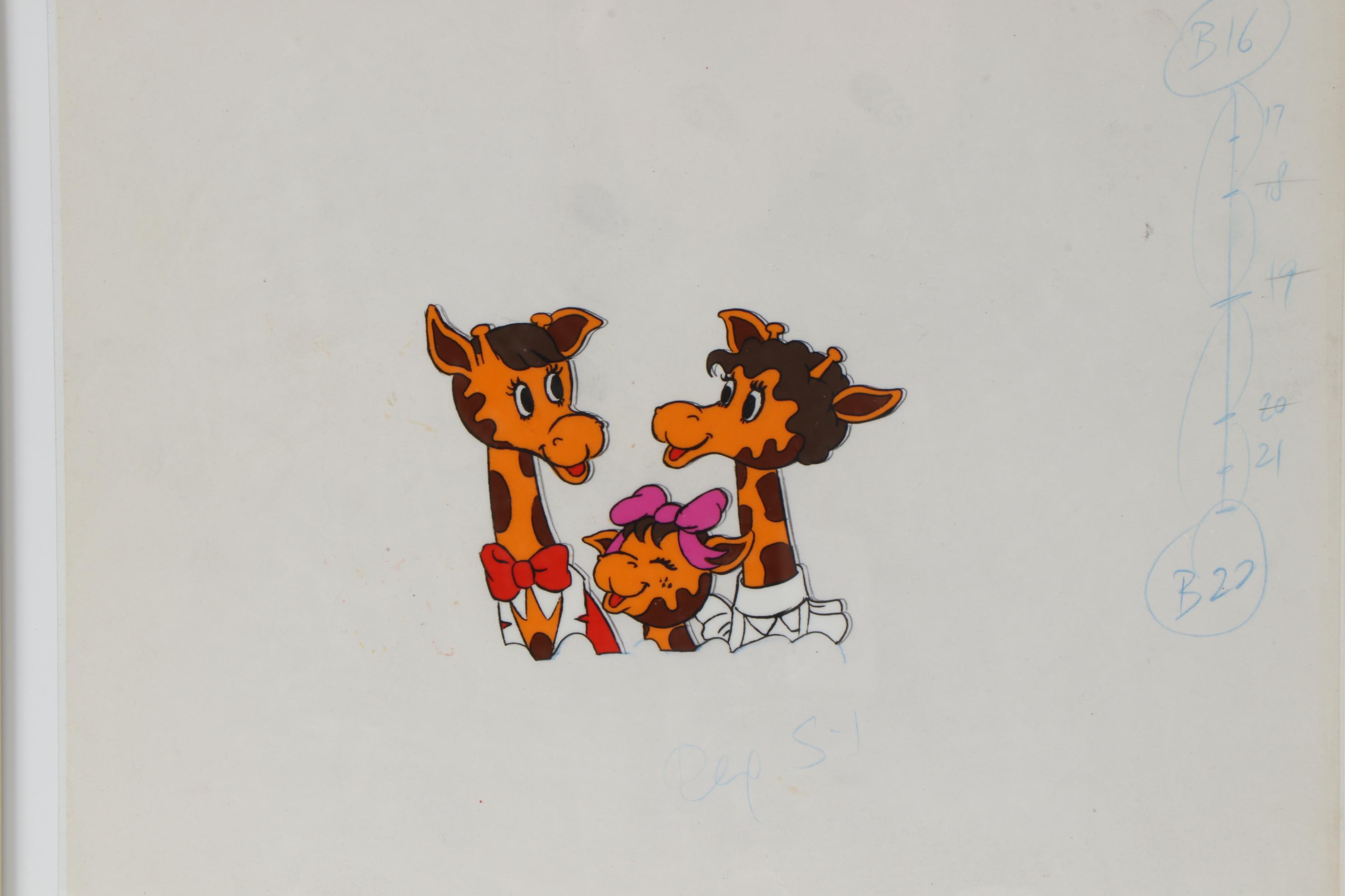 Toys 'R' Us Commercial Sericel "Geoffrey the Giraffe"