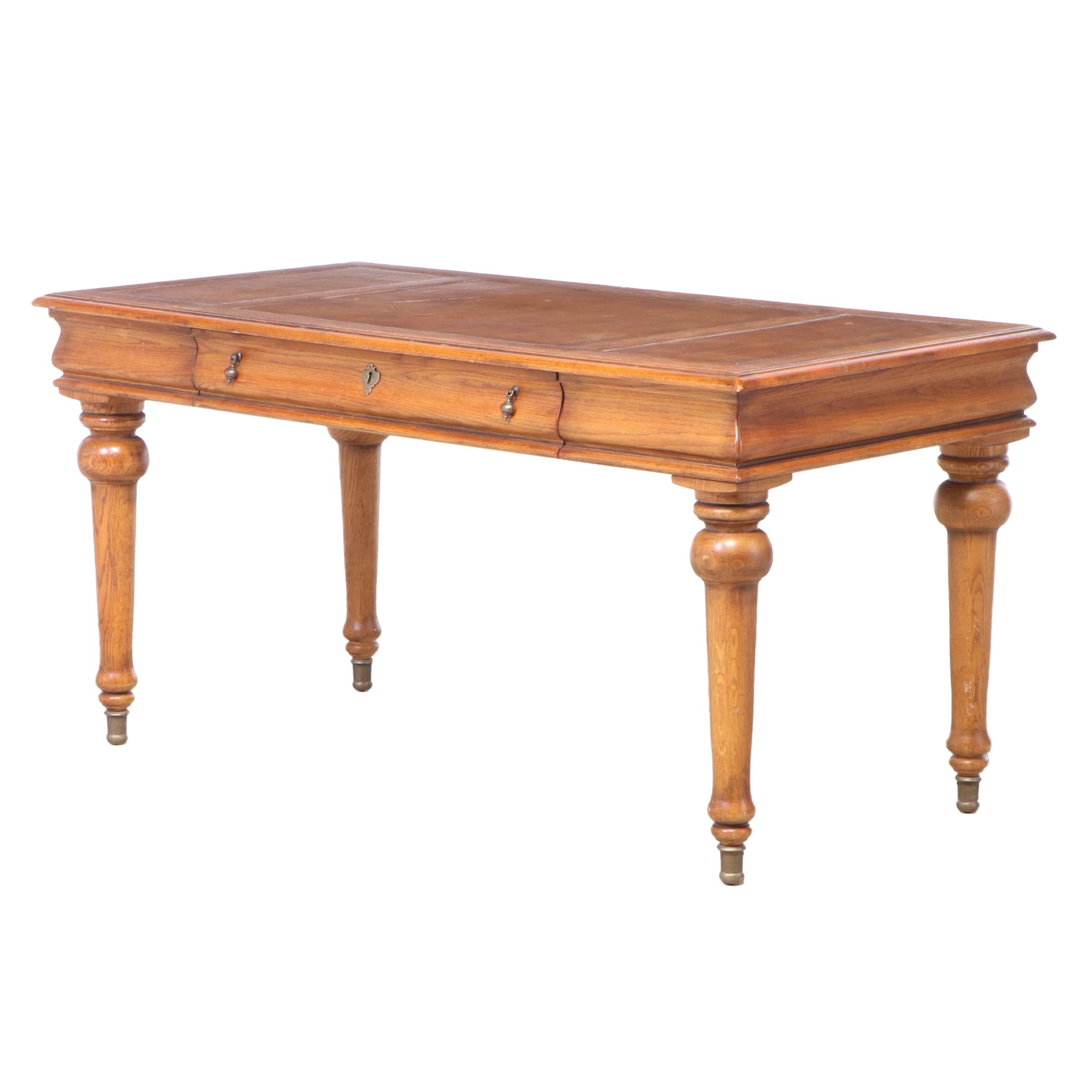 Drexel Heritage "Royal Country Retreats" Oak Writing Table