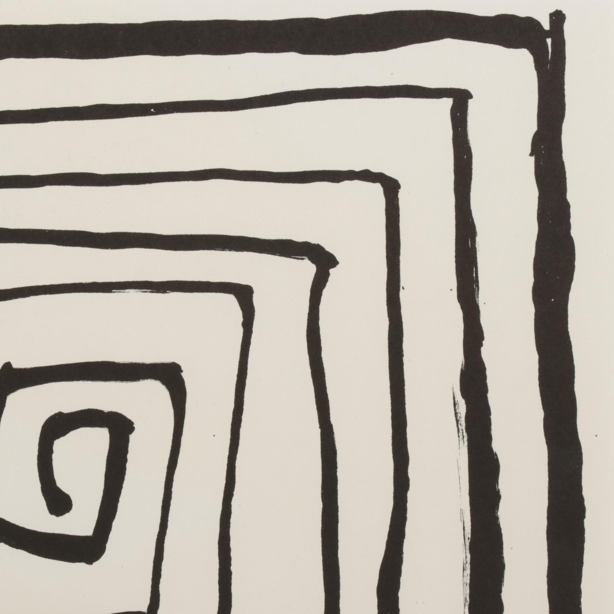 Alexander Calder Lithographic Print for "Derrière le Miroir," 1971