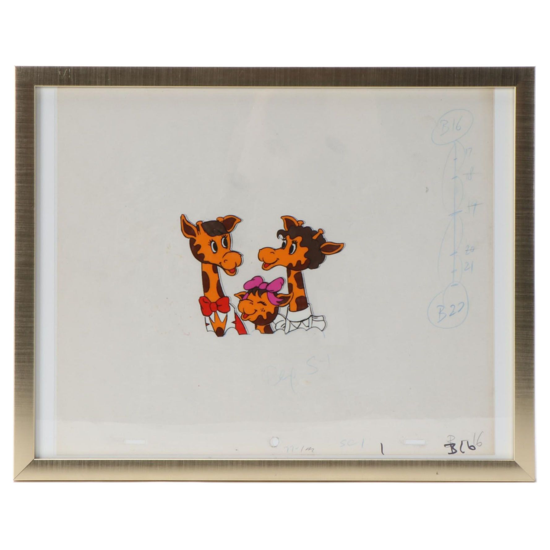 Toys 'R' Us Commercial Sericel "Geoffrey the Giraffe"