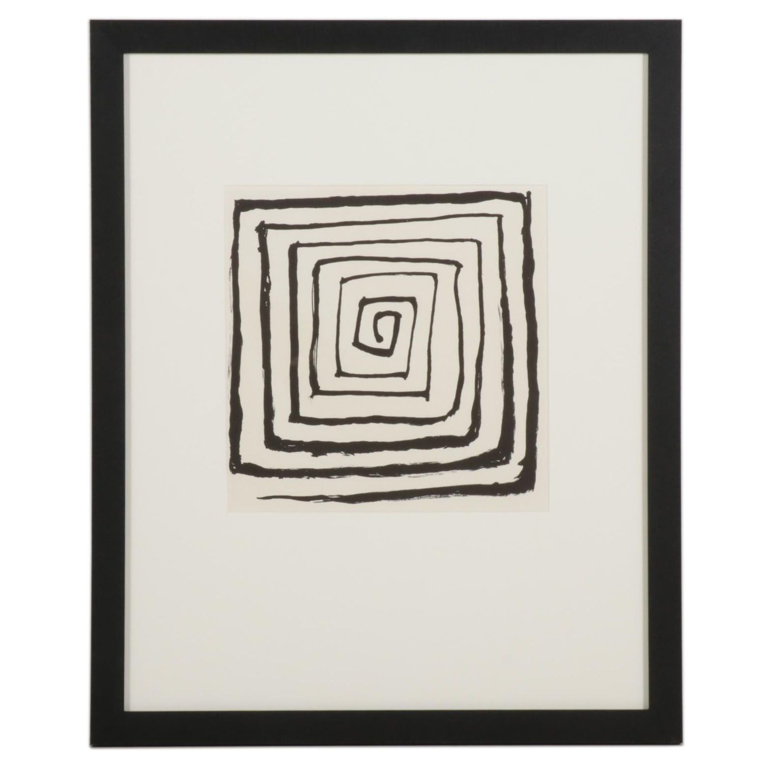 Alexander Calder Lithographic Print for "Derrière le Miroir," 1971