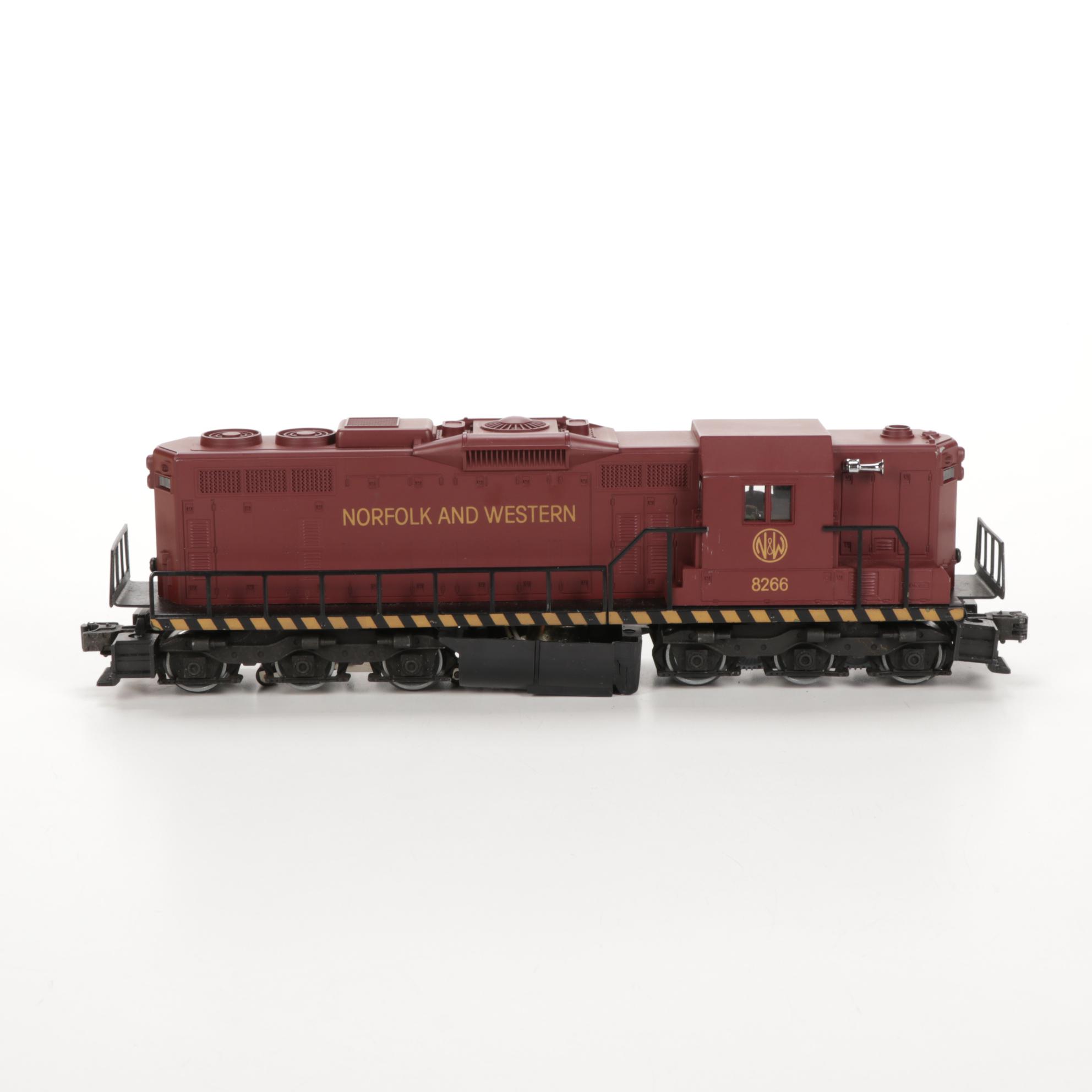 Lionel O Gauge Model 6-1260 Norfolk & Western Limited Continental Limited, 1982