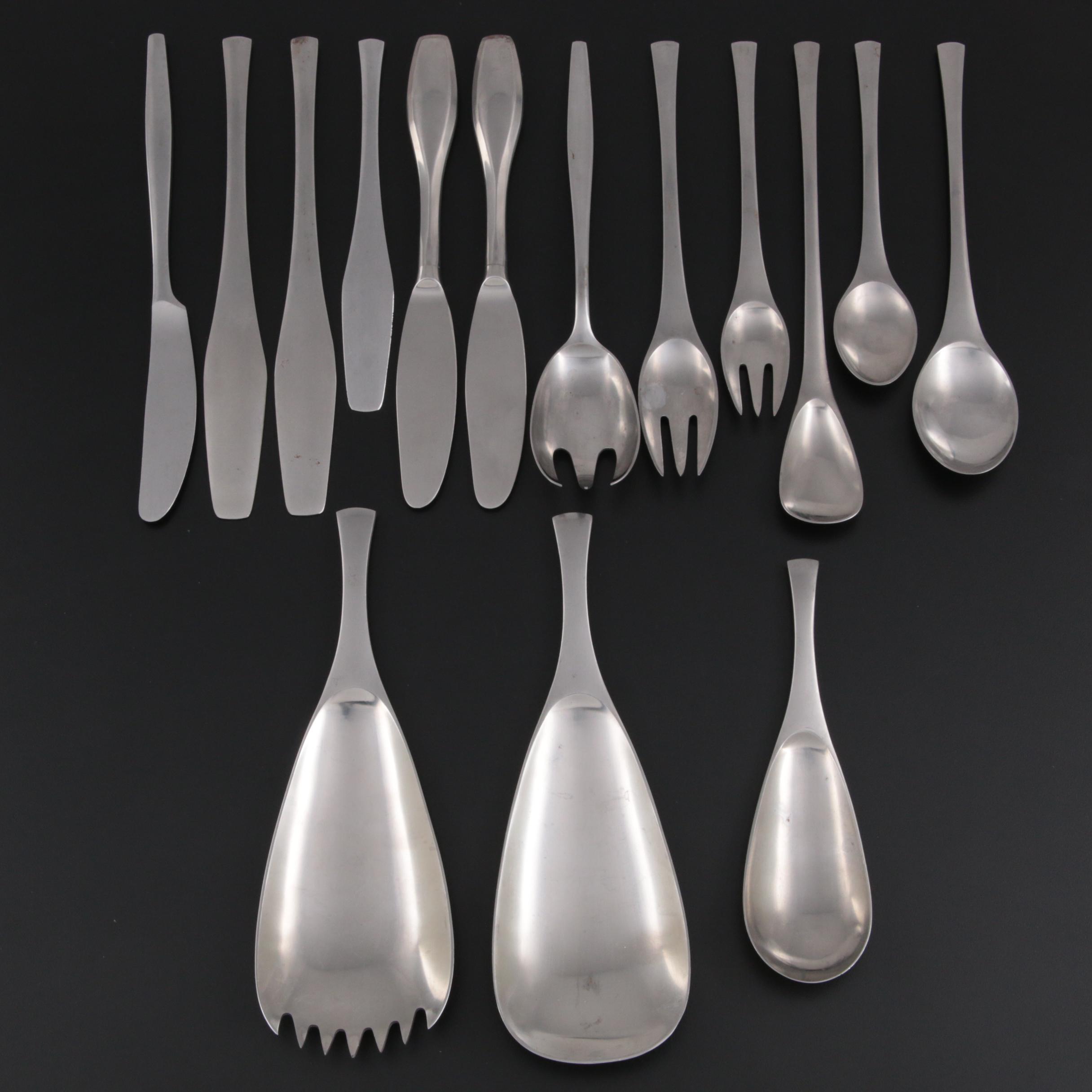 Dansk "Odin", "Variation V" and Other Dansk IHQ Designed Stainless Flatware