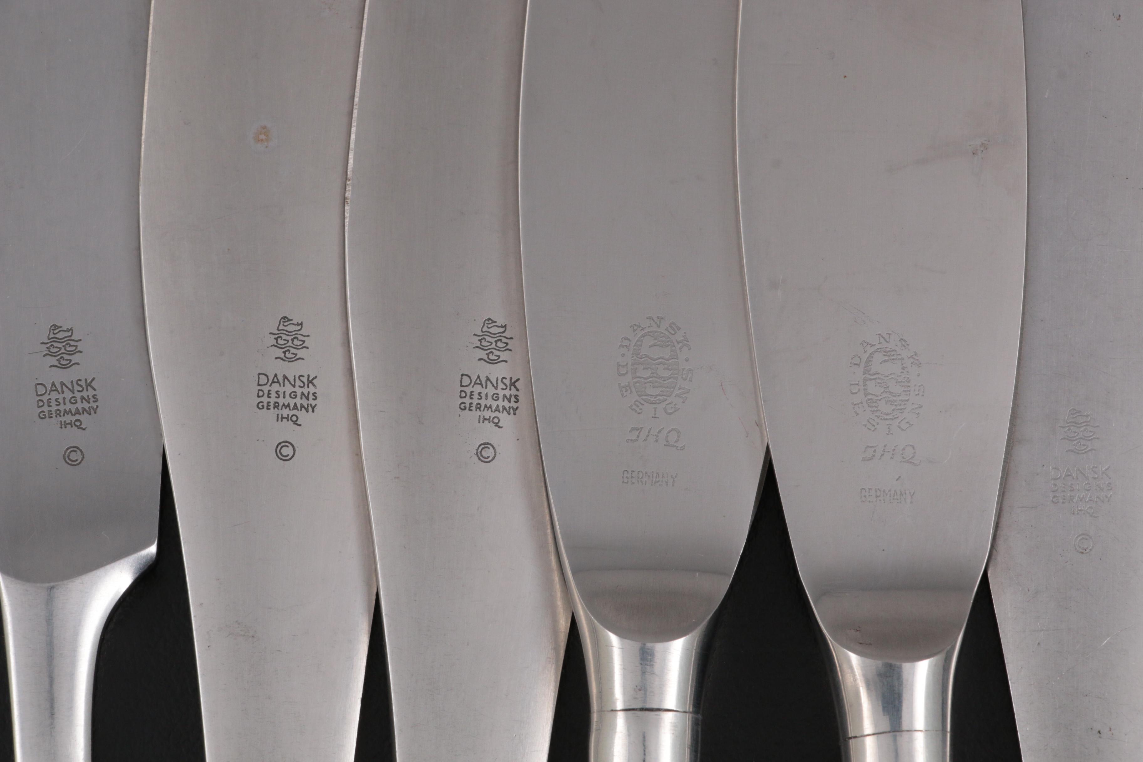 Dansk "Odin", "Variation V" and Other Dansk IHQ Designed Stainless Flatware