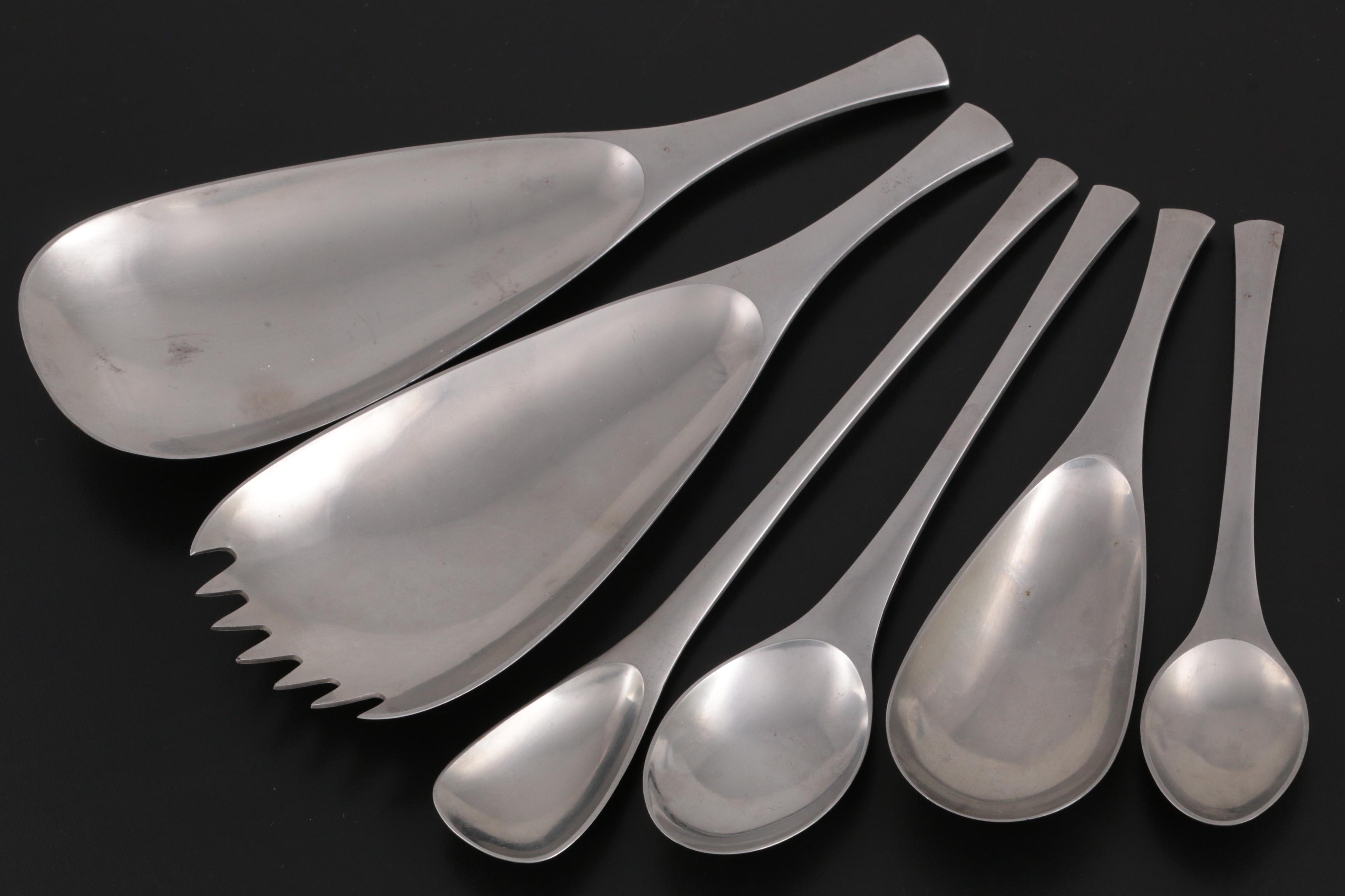 Dansk "Odin", "Variation V" and Other Dansk IHQ Designed Stainless Flatware