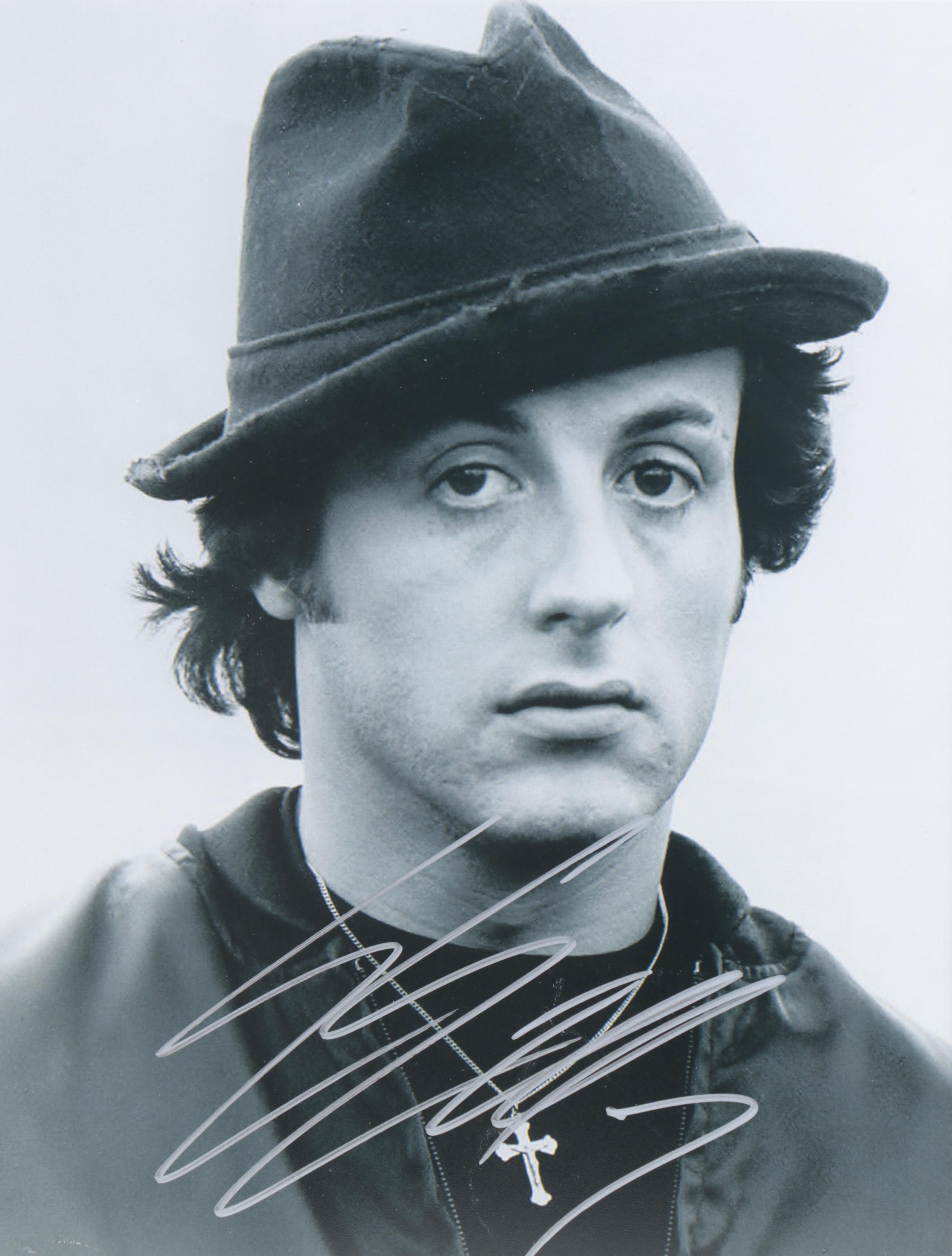 Sylvester Stallone "Rocky Balboa" Signed "Rocky" Movie Photo Print